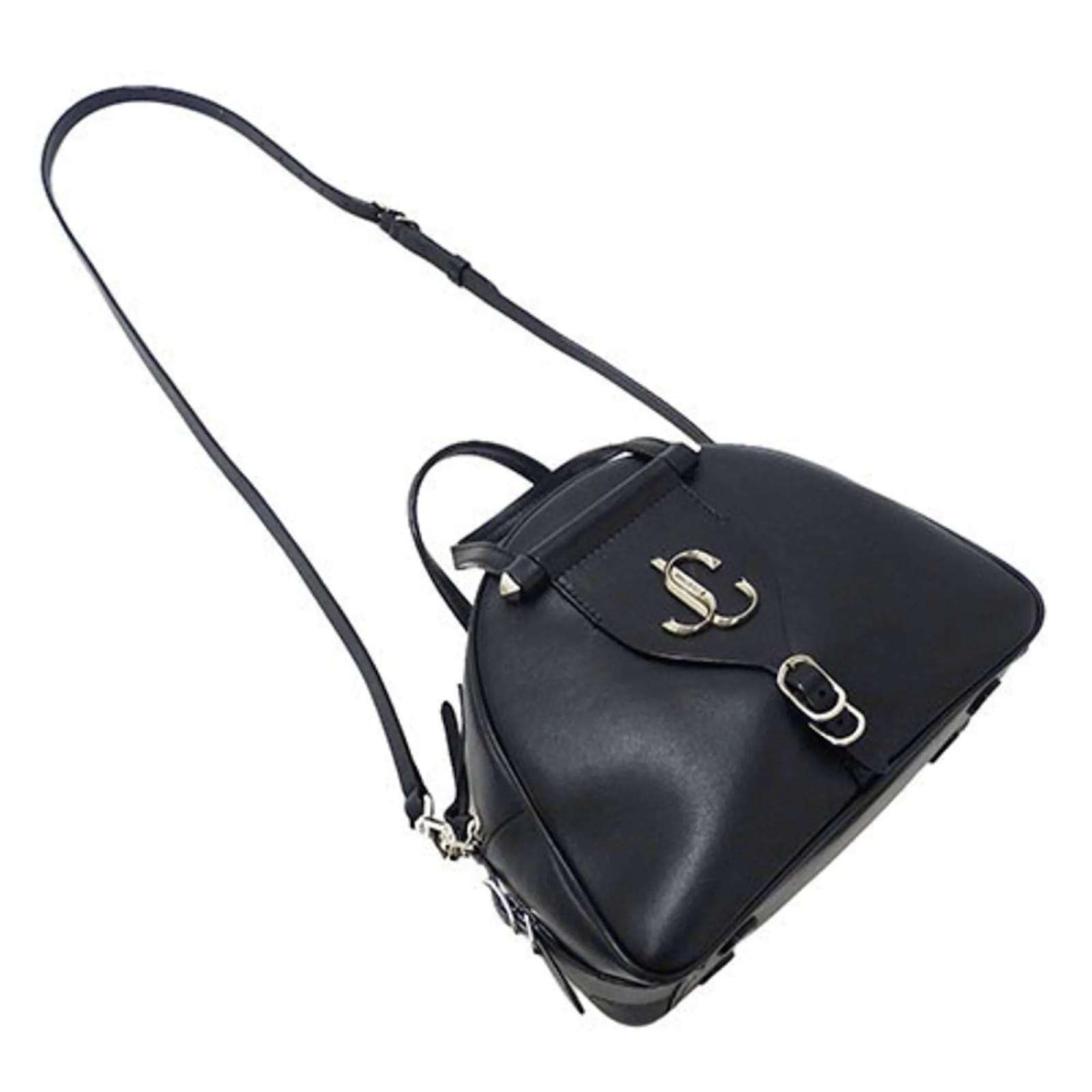 Black Jimmy Choo Varenne Belt Bag Jimmy Choo Black Leather Small