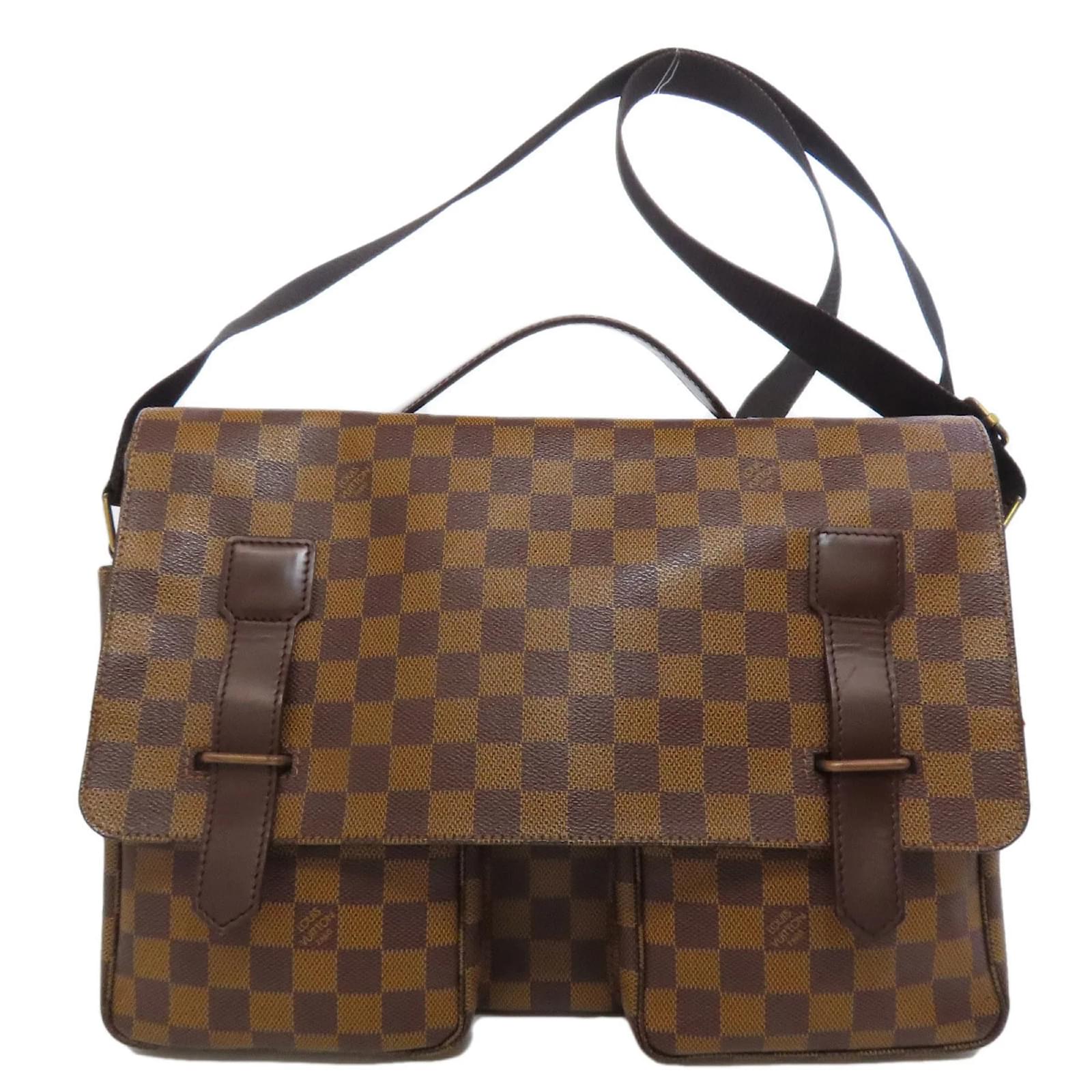 Louis Vuitton N42270 Broadway Shoulder Bag Damier ebene Cloth ref