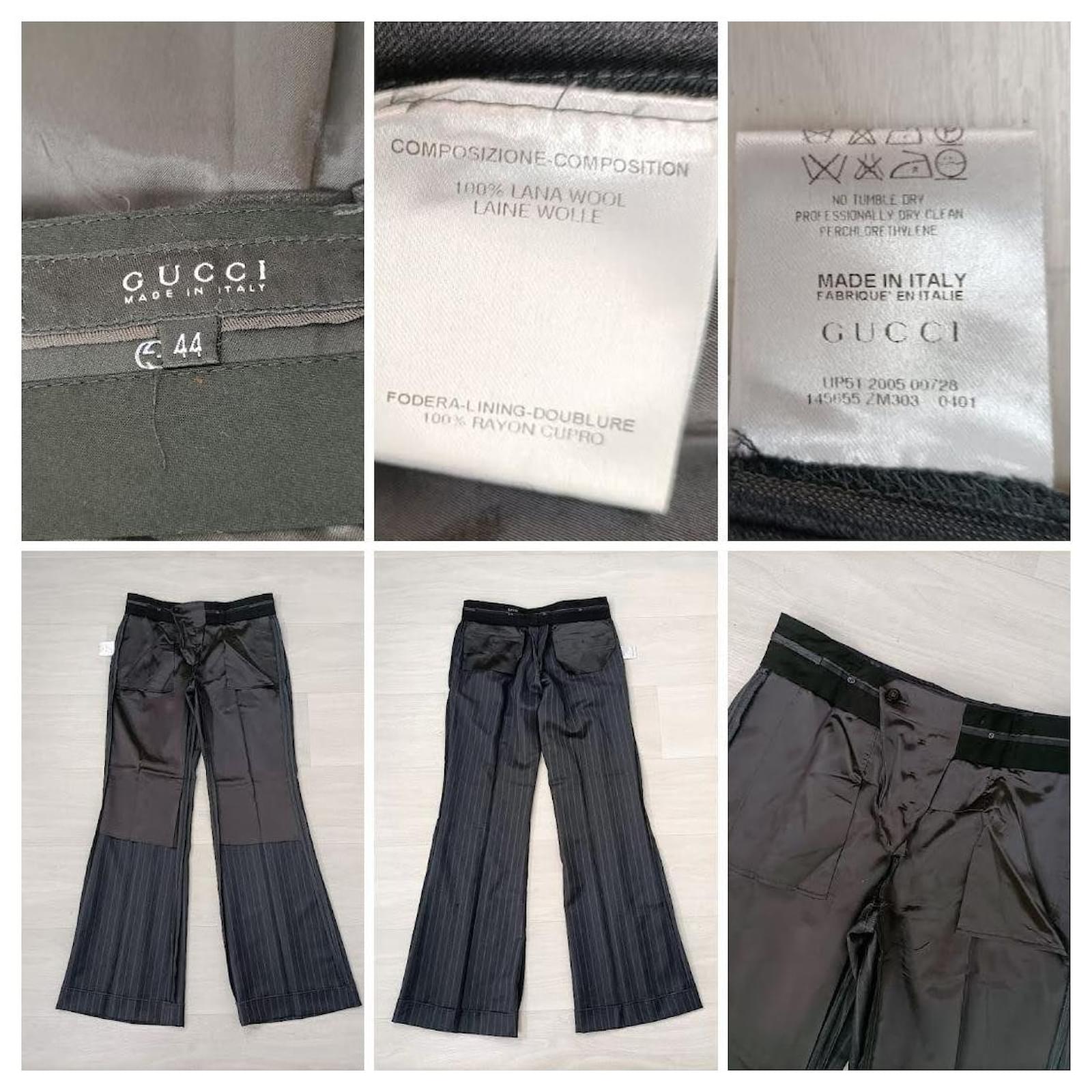 パンツ vintage made in ITALY GUCCI pants ce Vintage Gucci Pants - Etsy