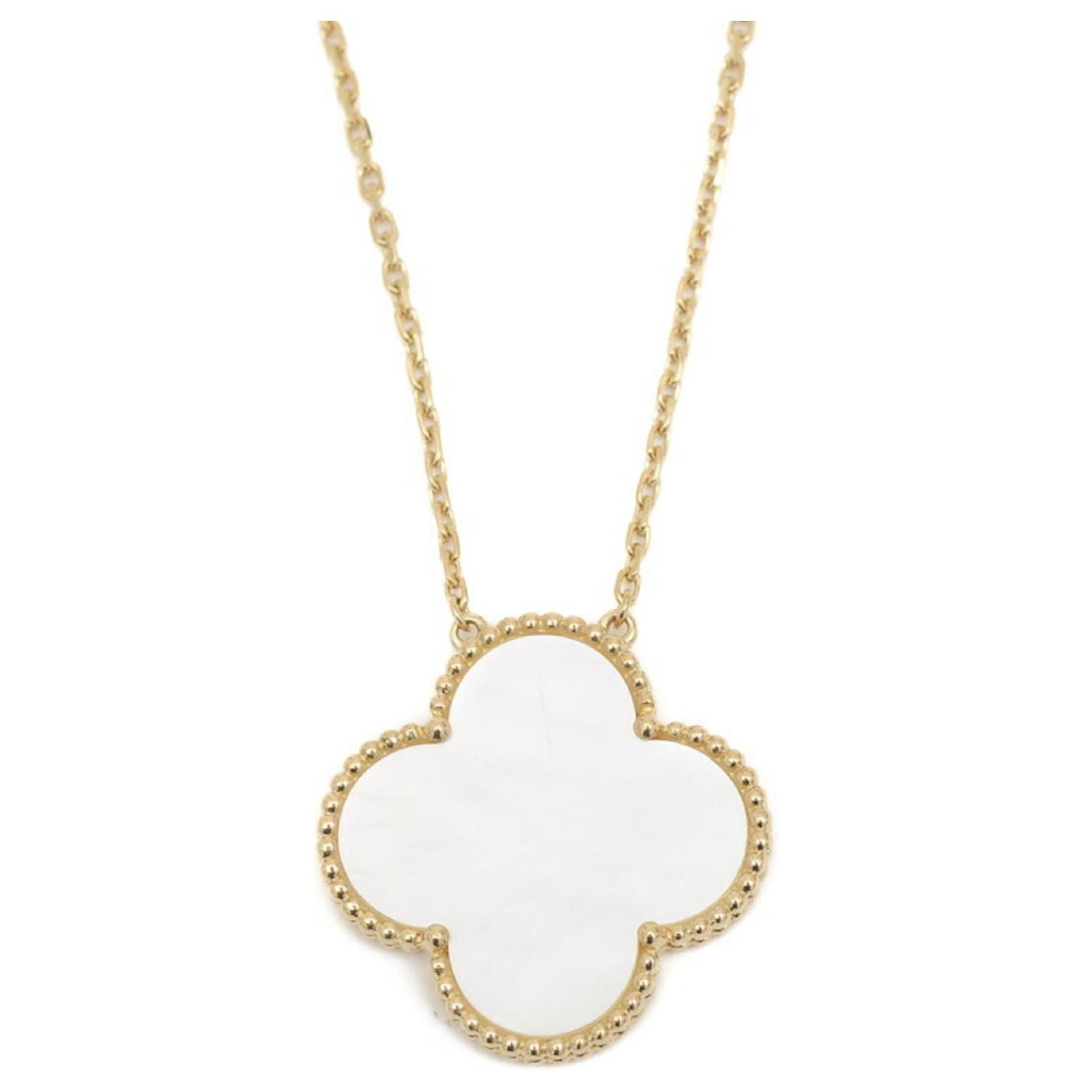 Van Cleef Arpels Magic Alhambra Necklace Golden Yellow gold ref