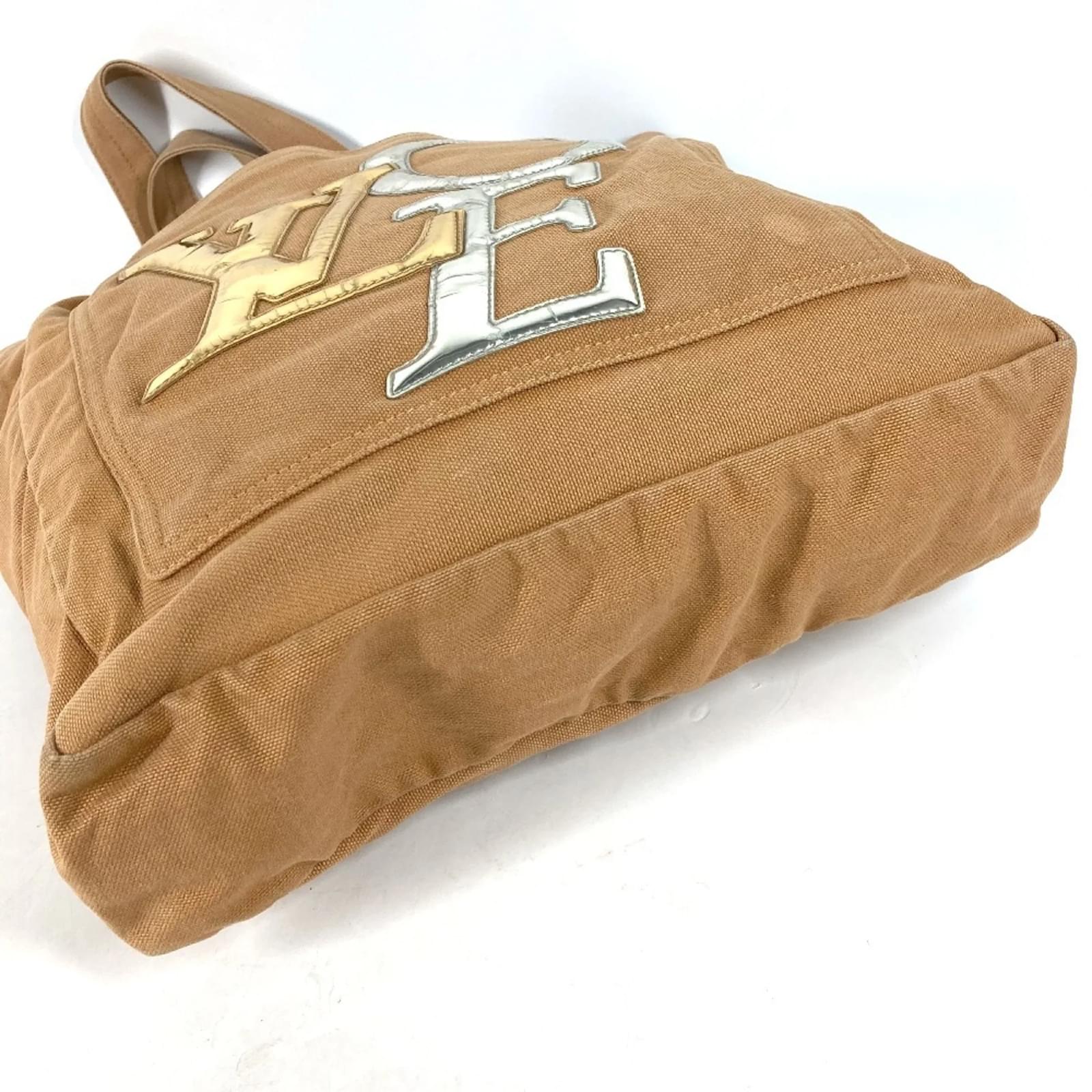Louis Vuitton LOVEトート ザッツラブ ブラウン Louis Vuitton That's Love Tote MM Shoulder Bag Brown Leather Cloth