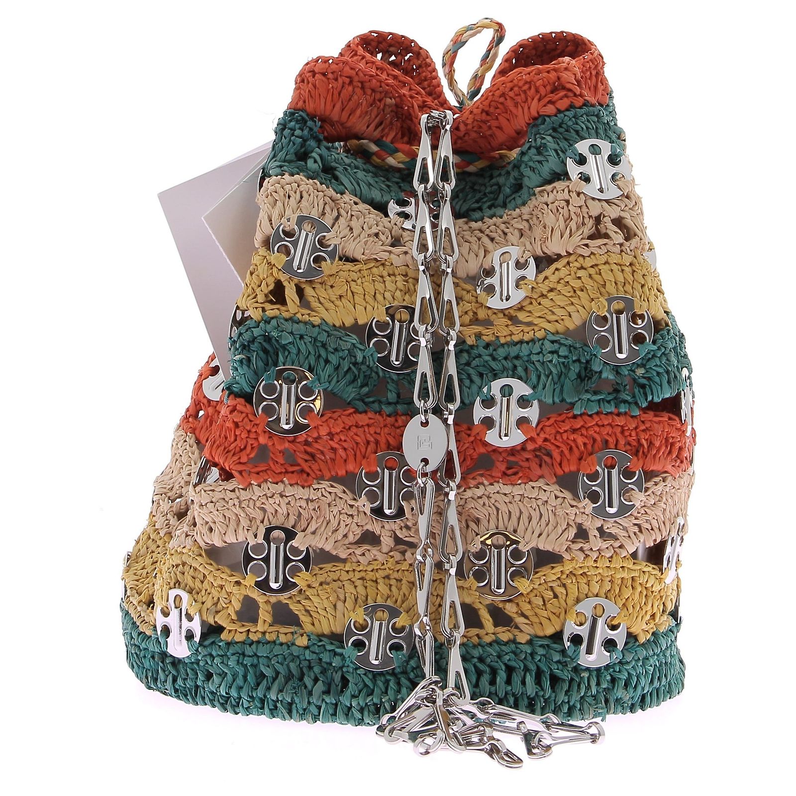 Paco Rabanne Size Chart PACO RABANNE Handbags T. Wicker Multiple colors ref.1594876 - Joli Closet