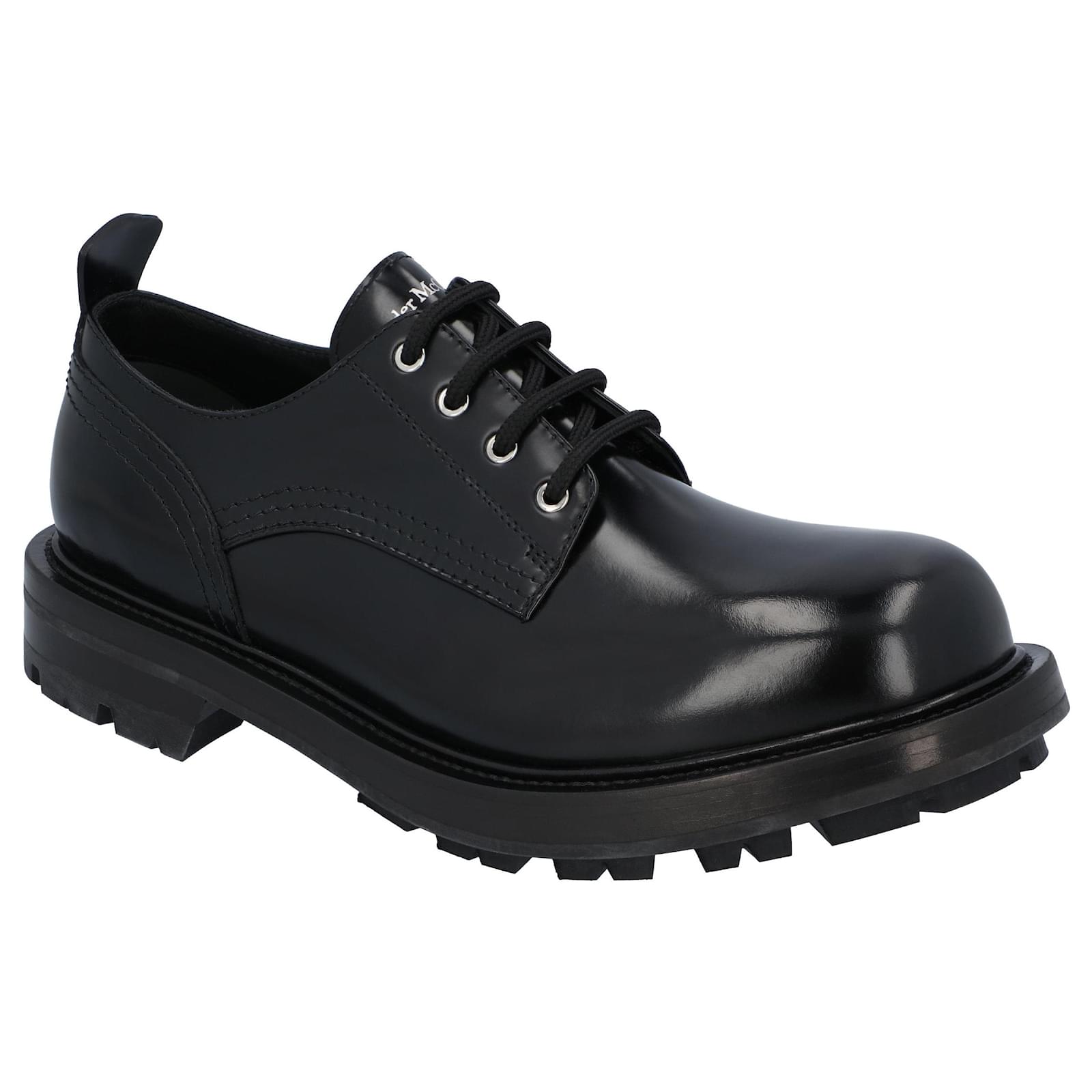 Alexander Mcqueen Schwarze Stiefel Weisse Sohle Alexander
