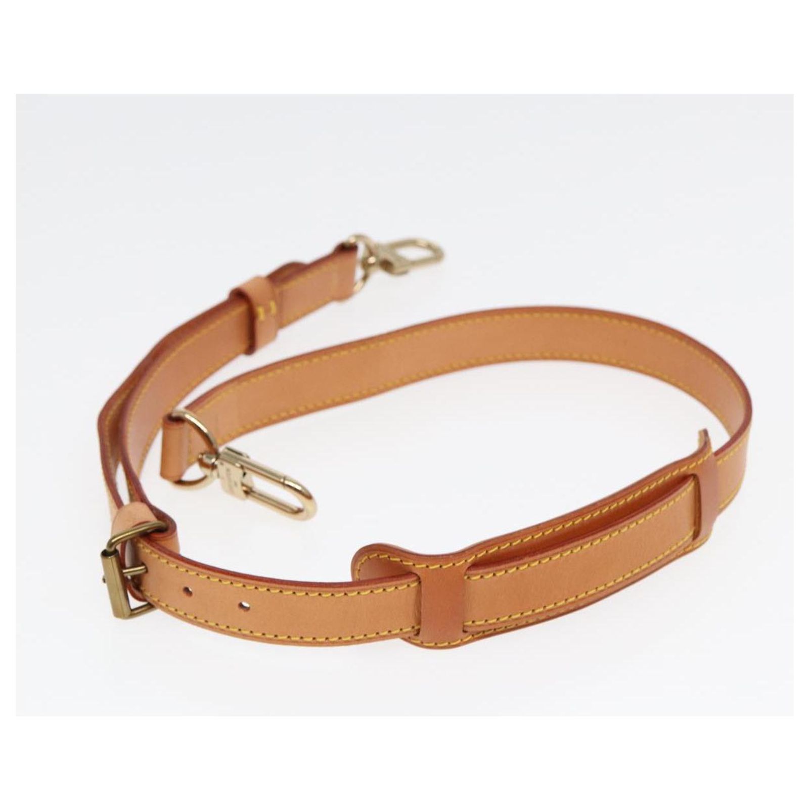 LOUIS VUITTON Adjustable Shoulder Strap Leather 29.1\
