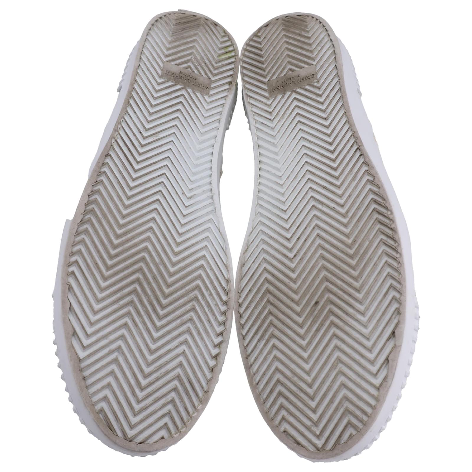 スニーカー Saint Laurent Ivory Canvas Wes Sneakers WES sneakers in canvas | Saint Laurent | YSL US