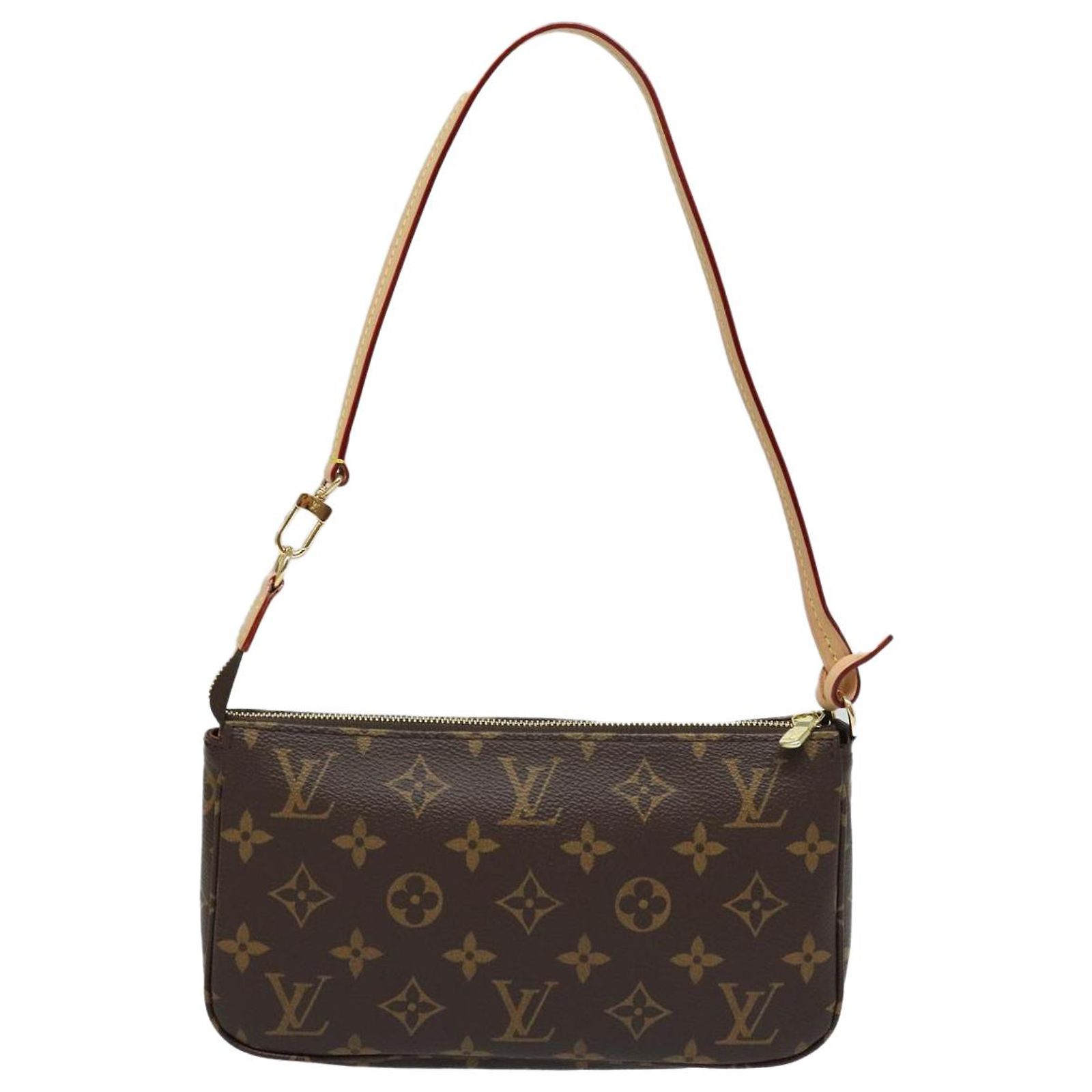LOUIS VUITTON Monogram Pochette Accessoires Pouch M82766 LV Auth