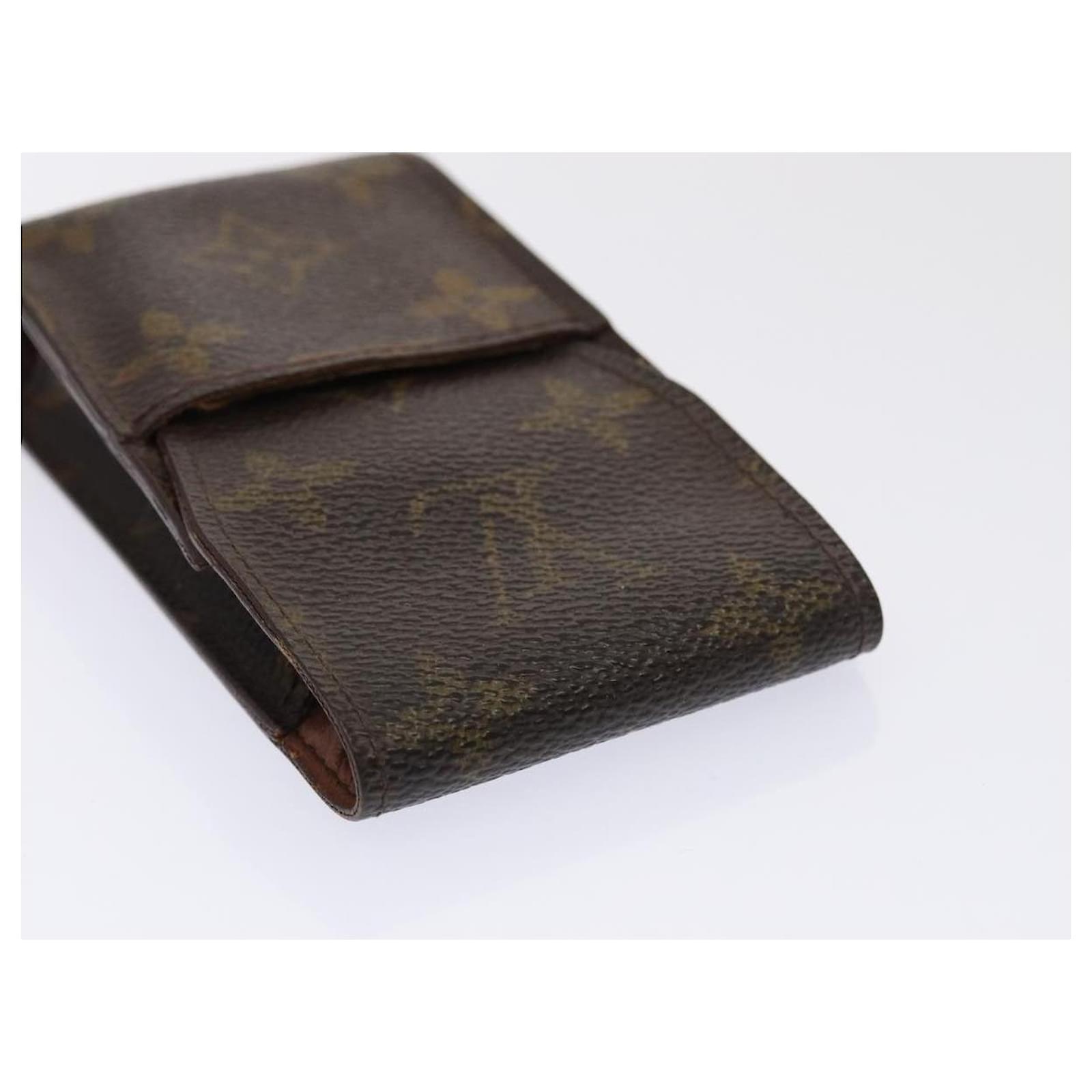 LOUIS VUITTON Monogram Etui Cigarette Cigarette Case 5Set LV Auth