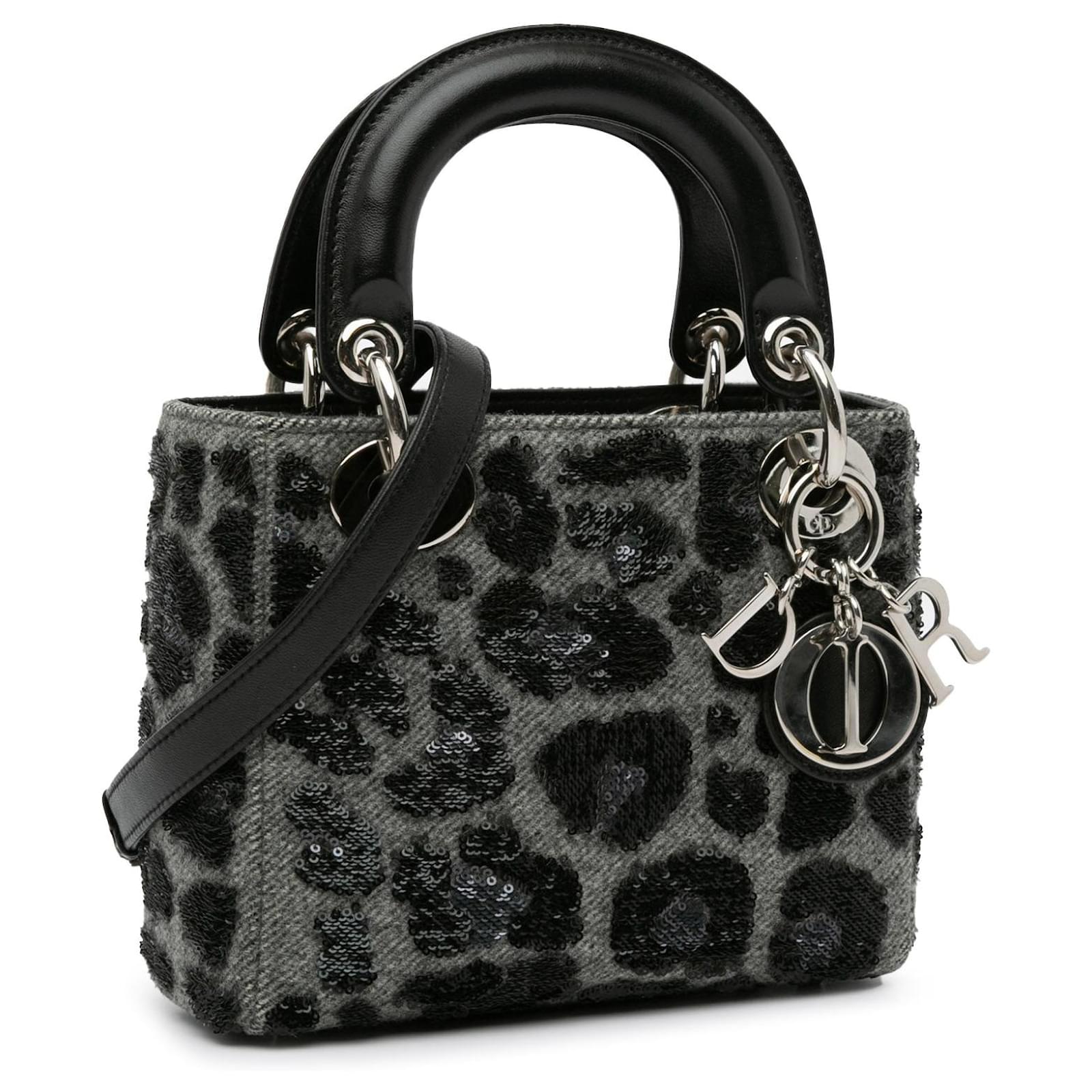 Lady Dior Mini Tasche Lack Lady Dior Leopard Dior Tasche UmhÃ