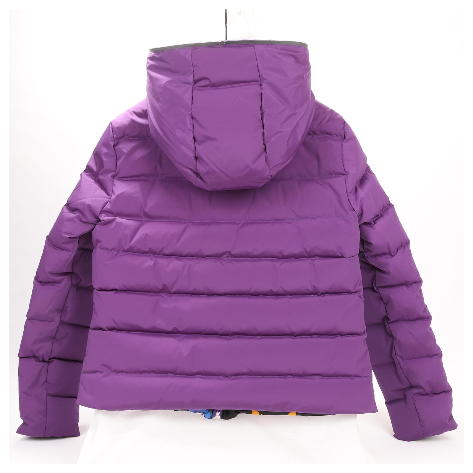 ジャケット FENDI Grain de Poudre Jacket Purple FJ7548AJYF Fendi Purple Puffer Jacket, Size 44 Synthetic ref.1606166