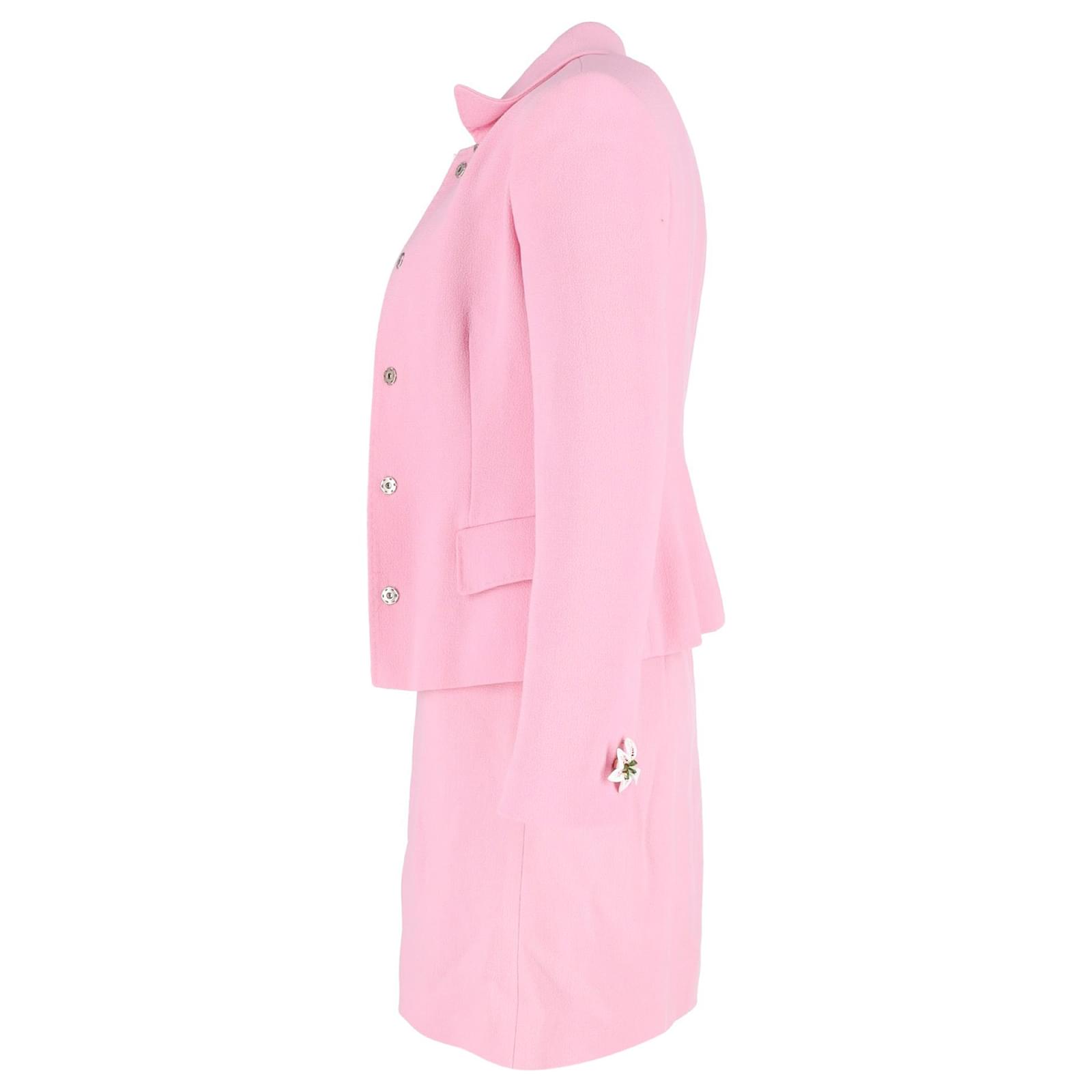 Dolce & Gabbana Single-Breasted Jacket With Shift Dress in