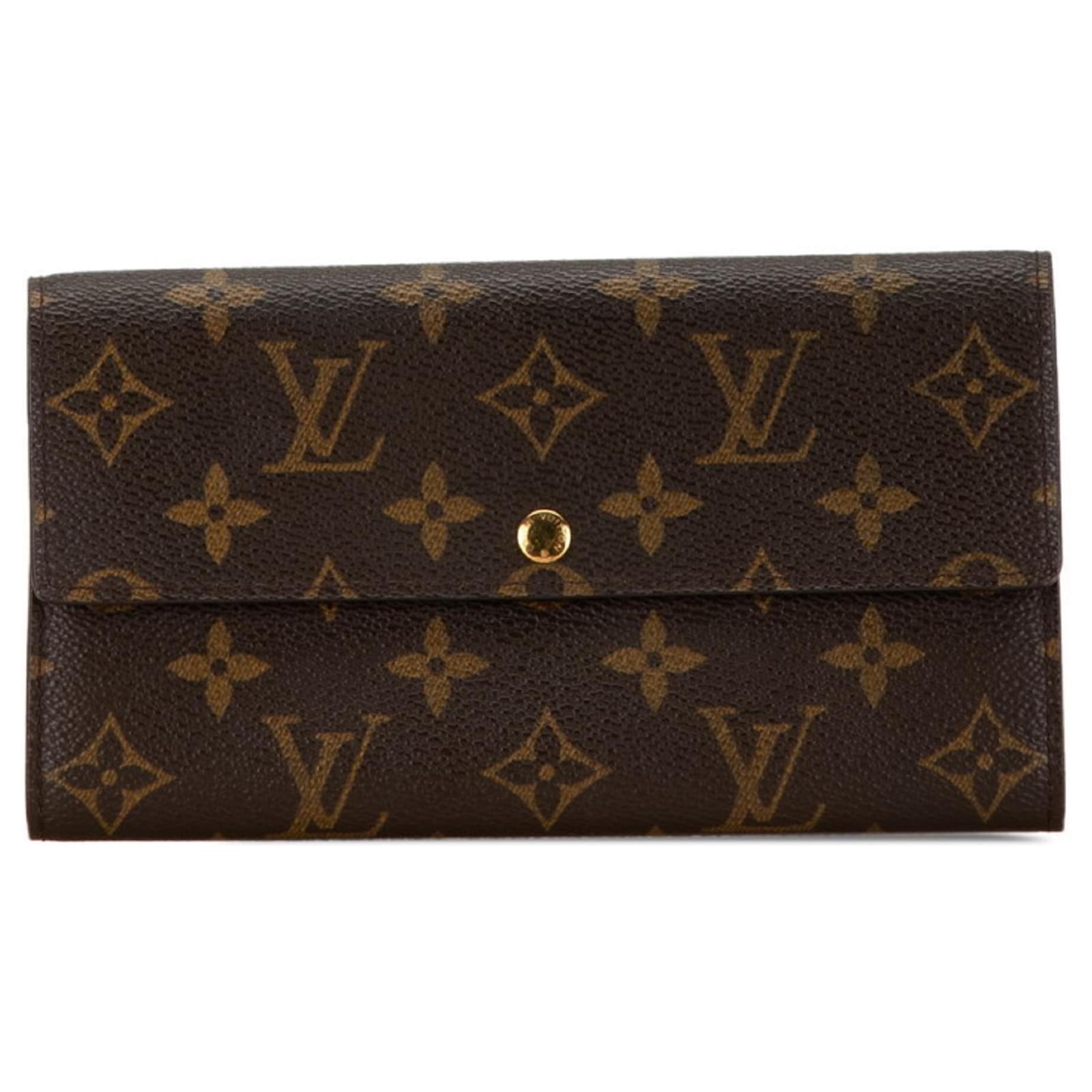 Louis Vuitton Pochette Monnaie Damier Long shops Wallet