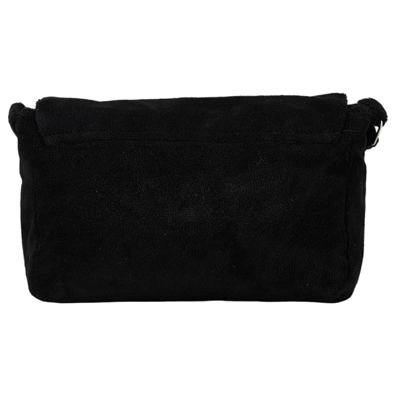 Chanel Coco Mark Shoulder Bag in Black Fur ref.1610268