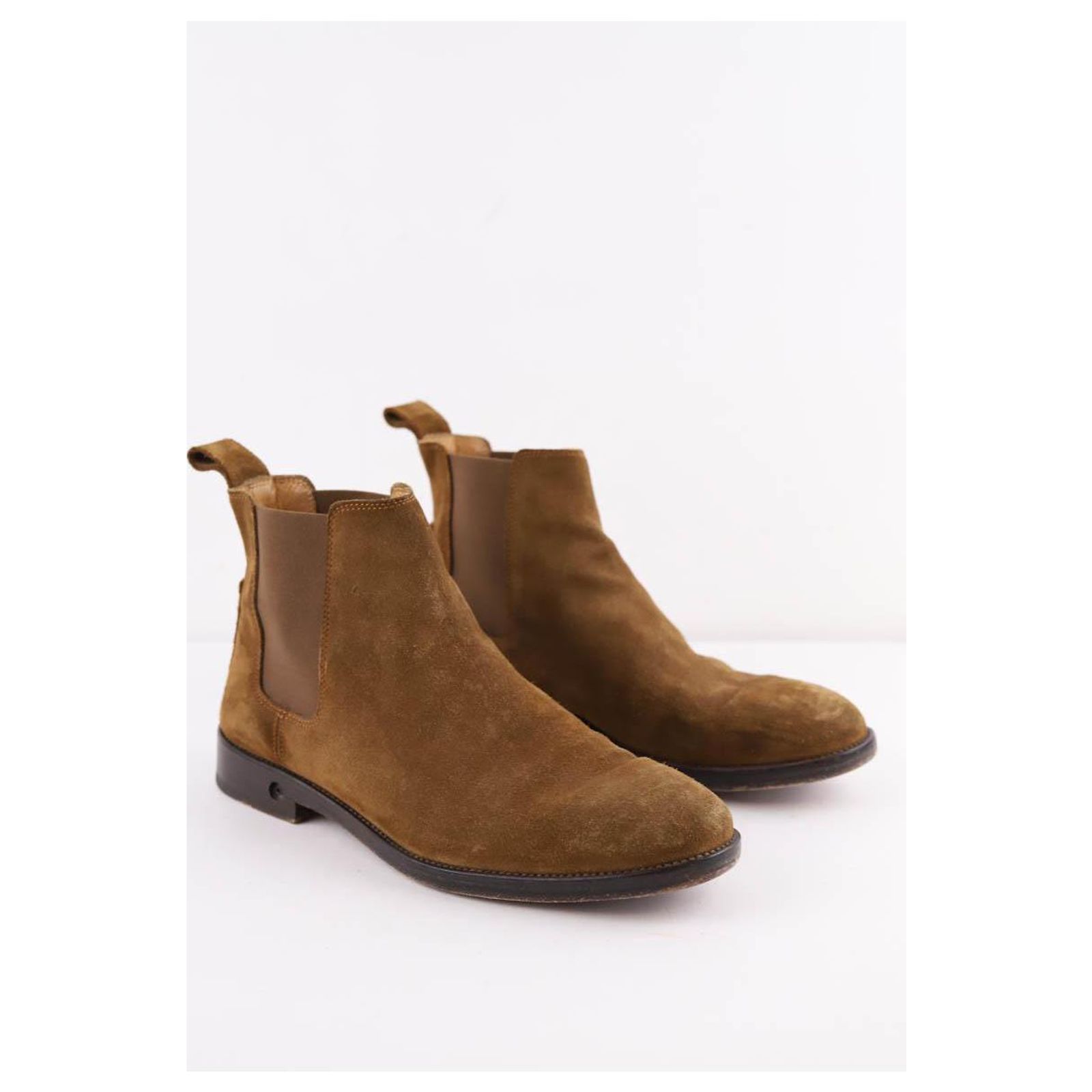 Zadig & Voltaire Men\'s Tan Leather Boots s-l1200.jpg main image 4