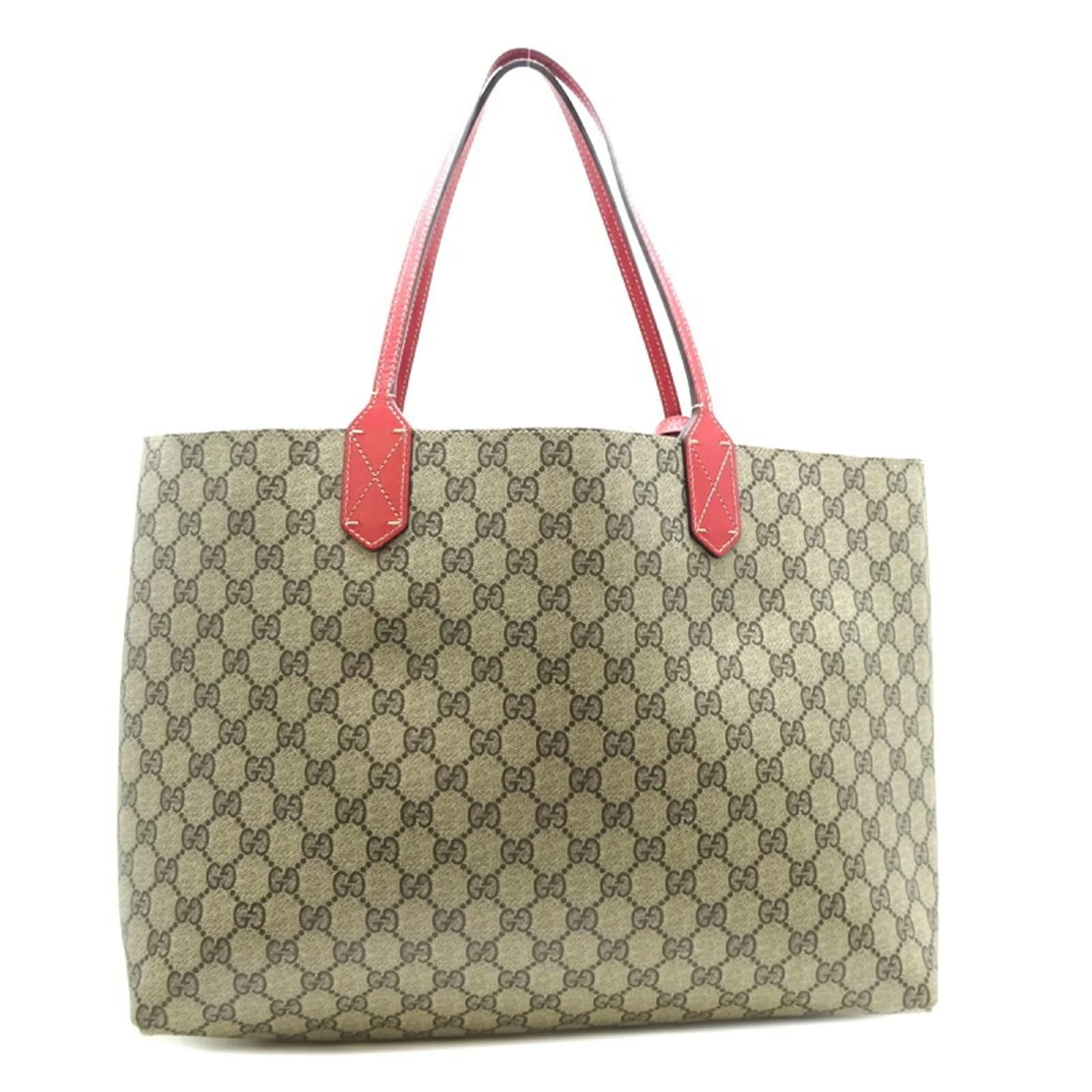 Gucci red reversible tote online