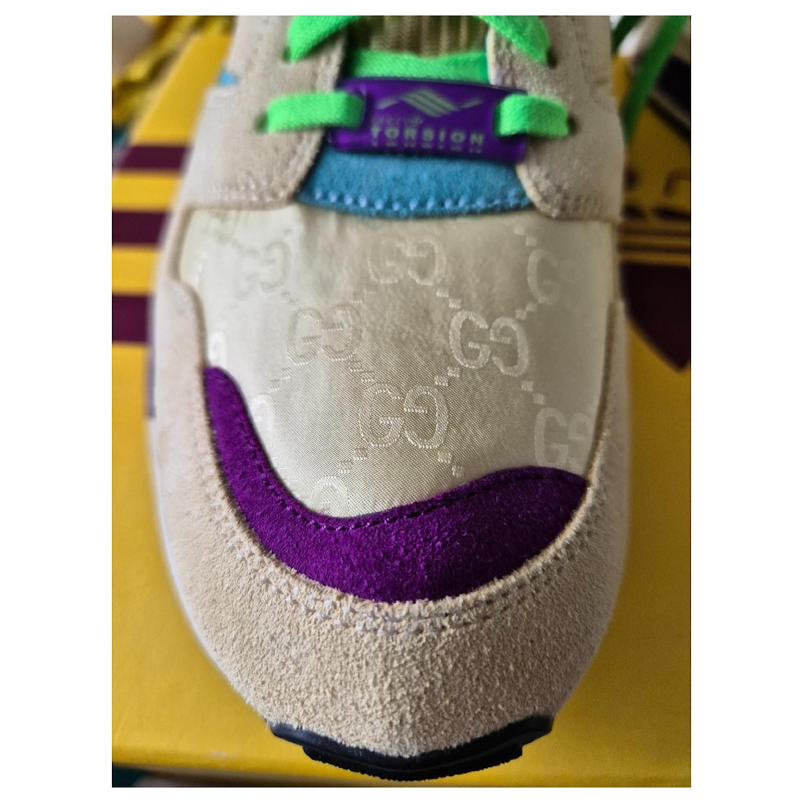 しぃ♡ Gucci X Adidas ZX8000 Monogramme GG beige (women's version