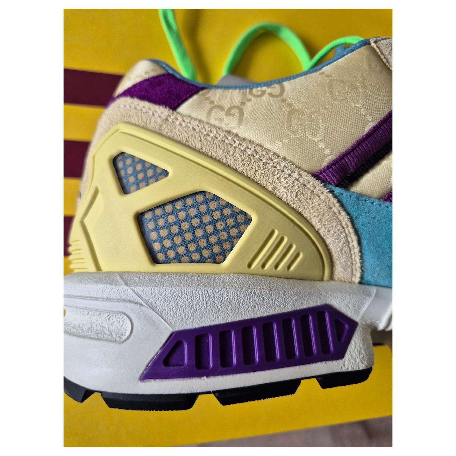 Purple　No.16 FW03/04 Gucci X Adidas ZX8000 Monogramme GG beige (women's version