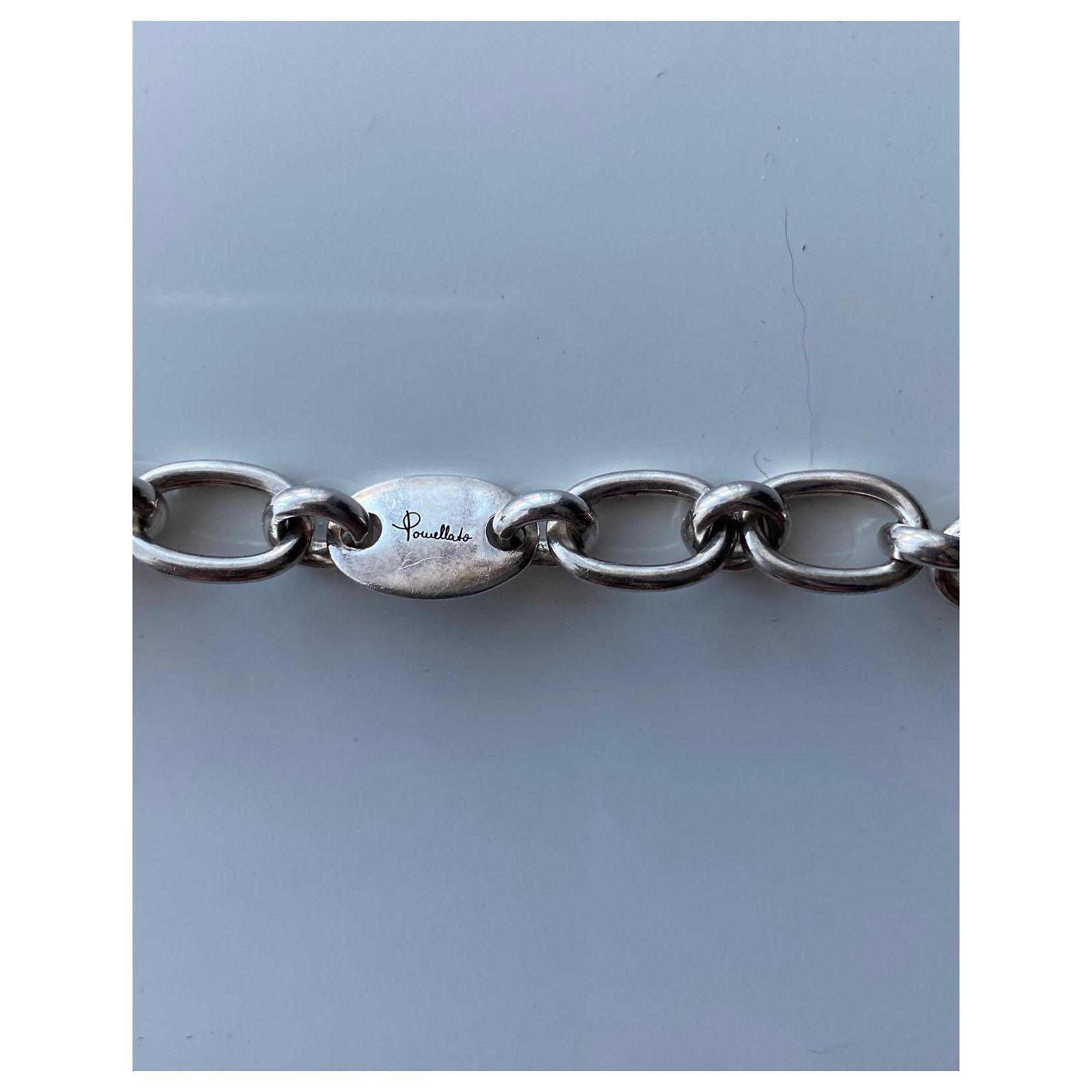 Bracelet Ancien Vintage Argenté – Avec Breloques, Style Bohème – Longueur 19-20 Cm