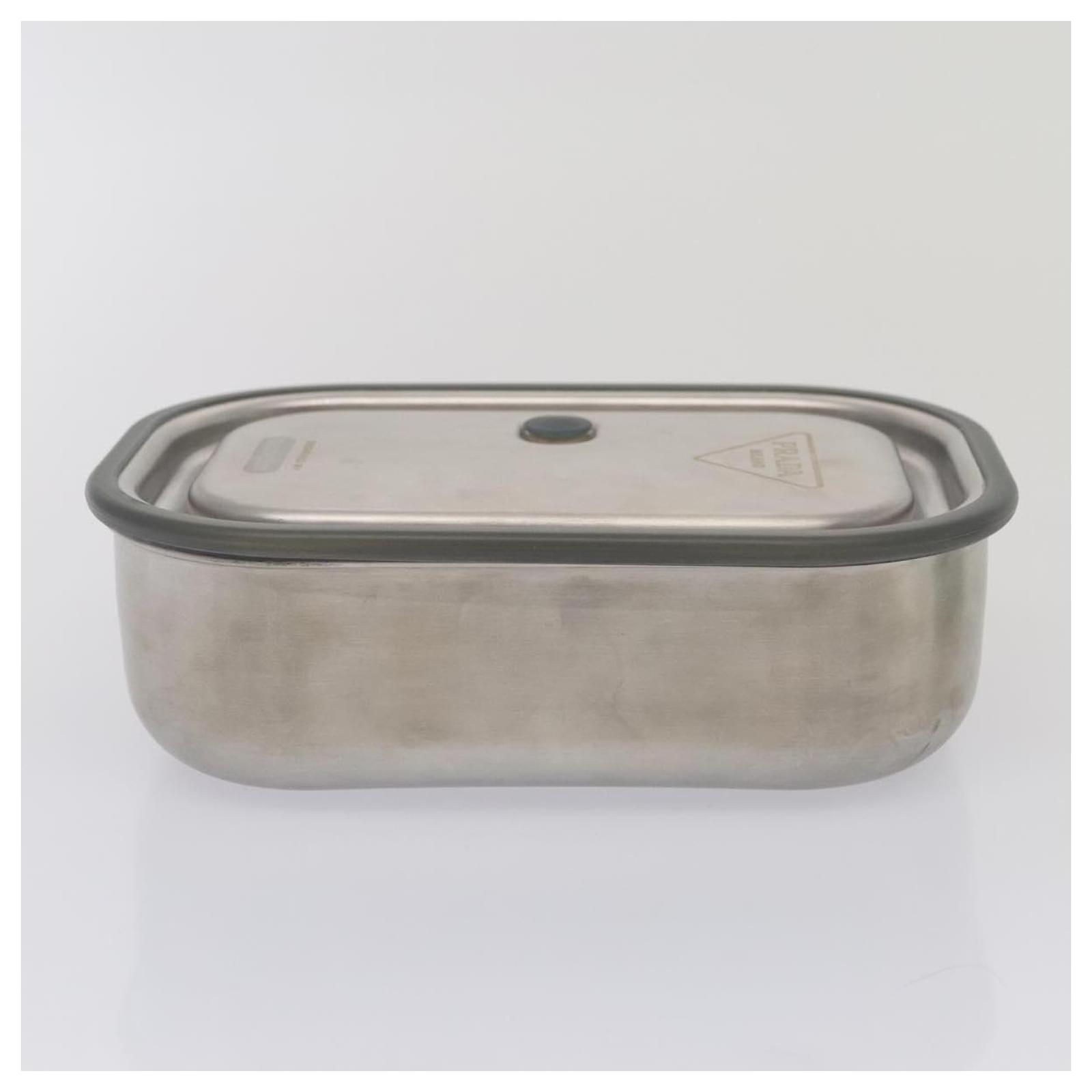 PRADA LUNCH BOX OUTDOOR COLLECTION BLACK BLUM ACCIAIO 2UP001 PRADA LUNCH BOX OUTDOOR COLLECTION BLACK BLUM ACCIAIO 2UP001