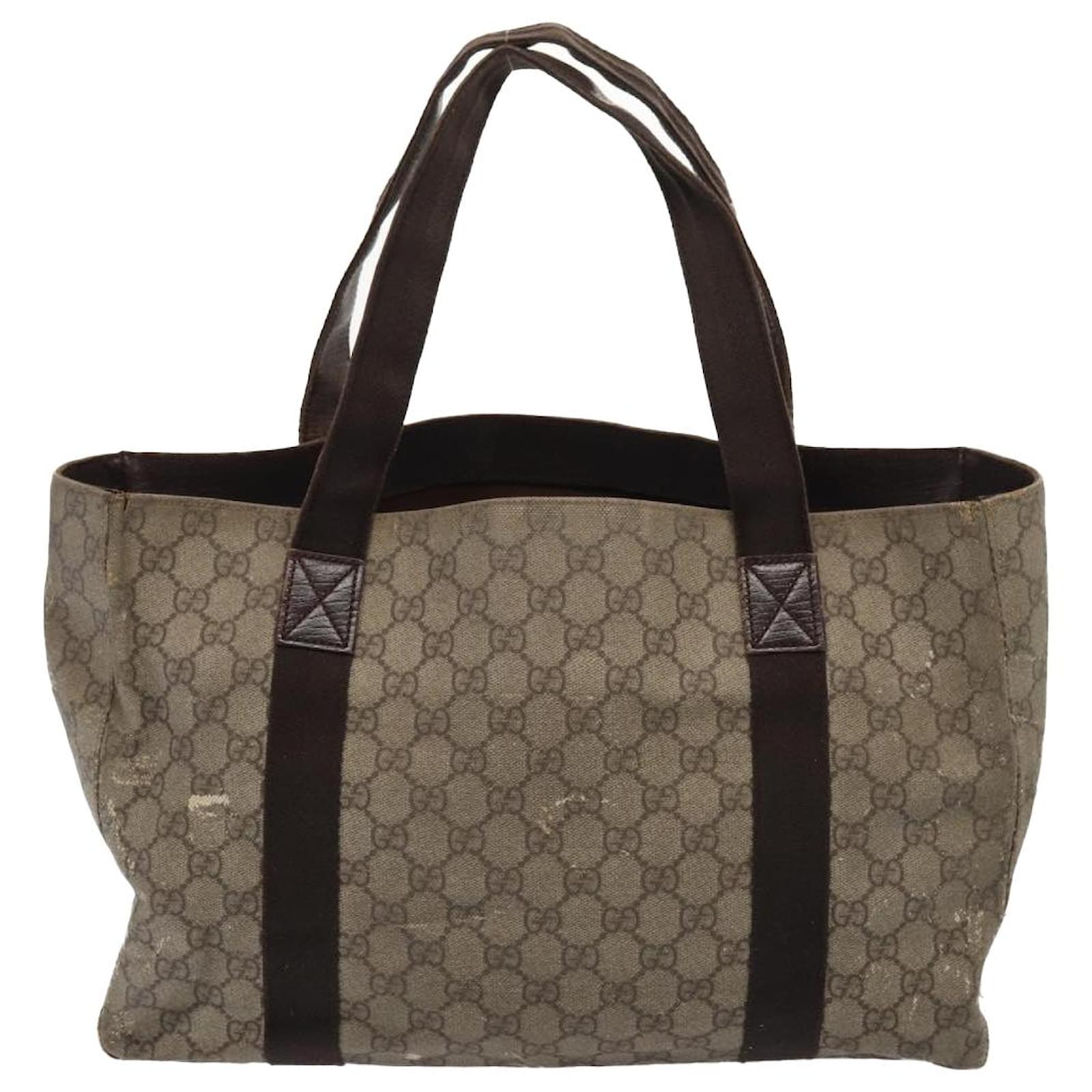 GUCCI グッチ GGスプリーム レザー PVC トートバッグ 141624 GUCCI グッチ GGスプリーム レザー PVC トートバッグ 141624 GUCCI