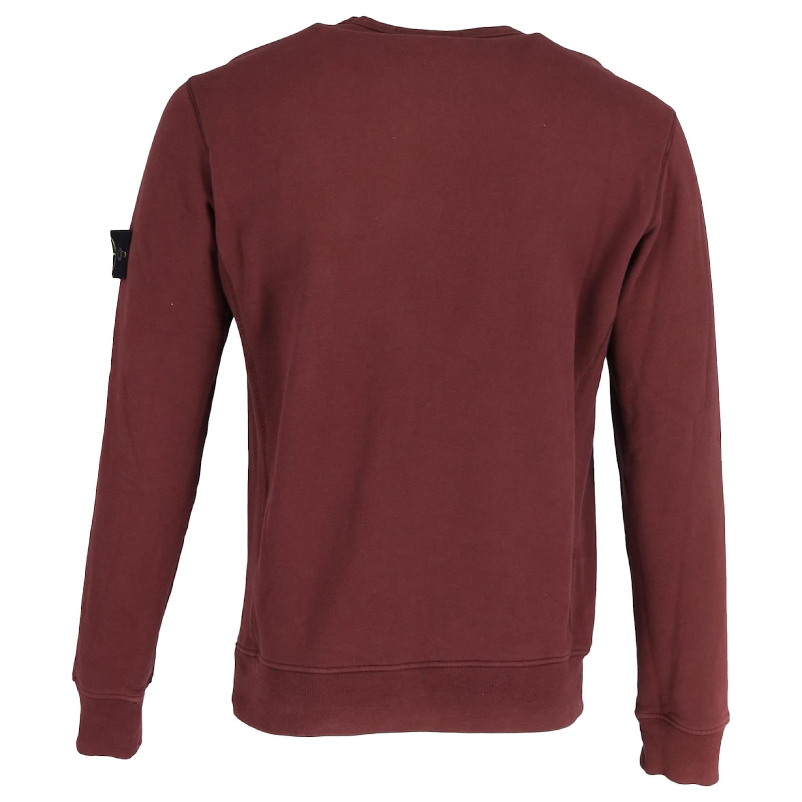 Stone island hoodie bordeaux online