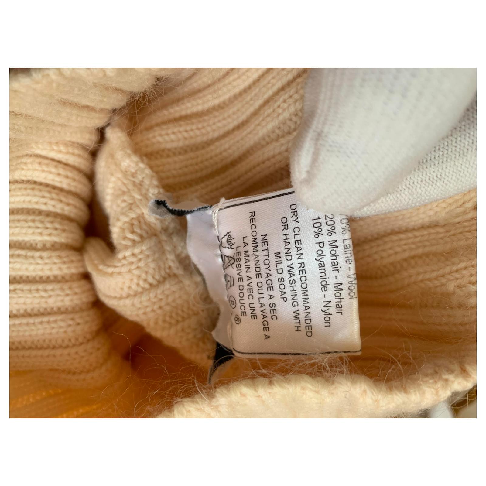 Christian Dior & John Galliano F/W 1999 vest Beige Wool ref