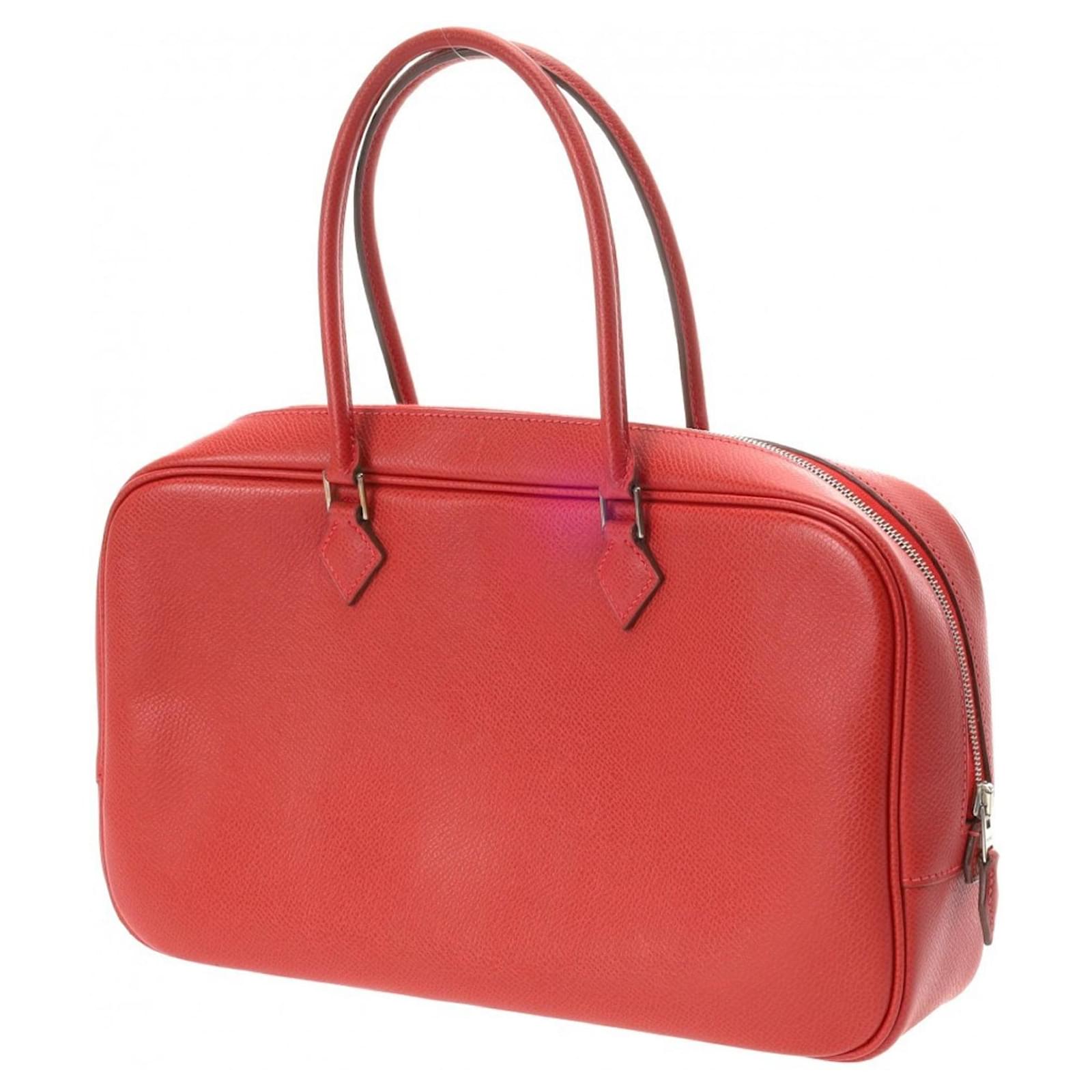 Hermes Plume Elan Handtasche in Rouge Vif