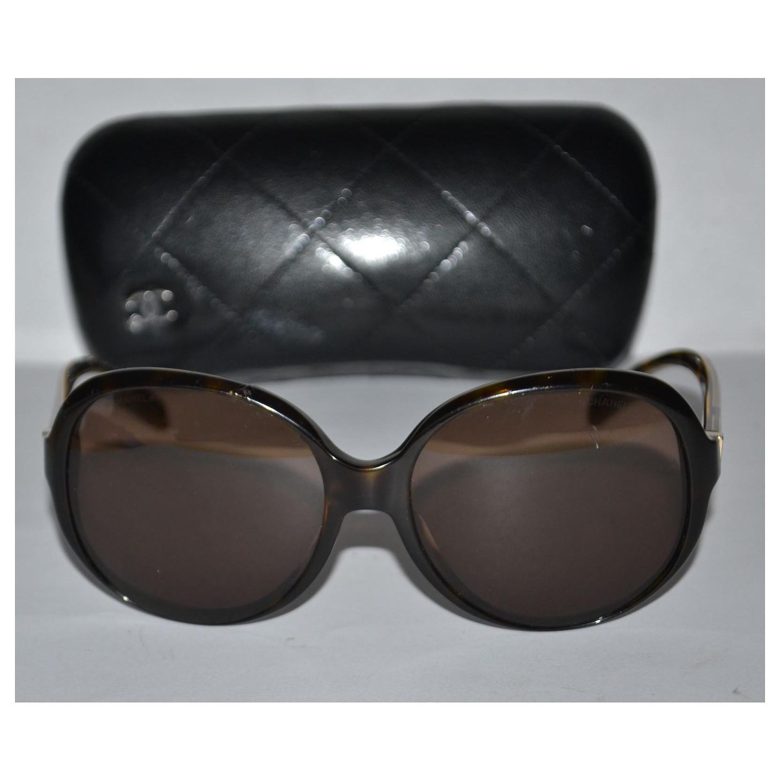 CHANEL sunglasses 5196 Chanel glasses Multiple colors Plastic ref.1621731 - Joli Closet main image 2