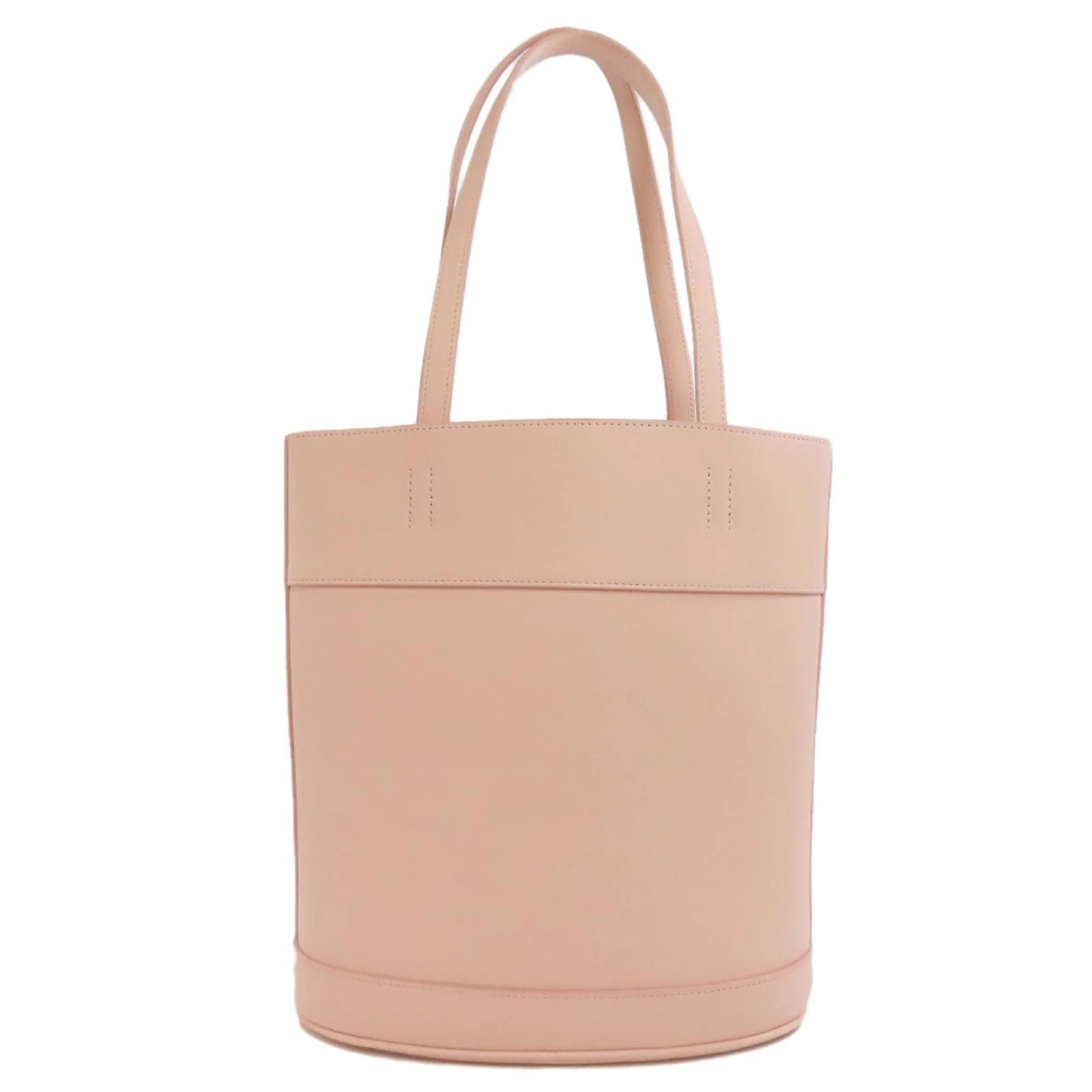 トートバッグ SALVATORE FERRAGAMO Pink Fabric Beach S Handbag Salvatore Ferragamo Studio Satchel Raffia Small Pink 2295091