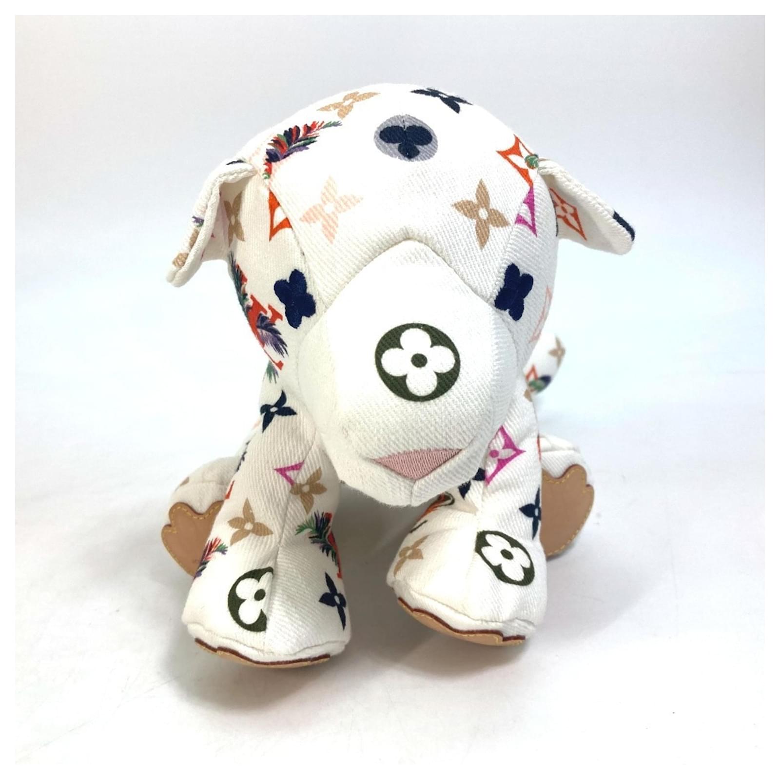 Louis Vuitton Dudu Tiger Doll White Multiple colors Cotton