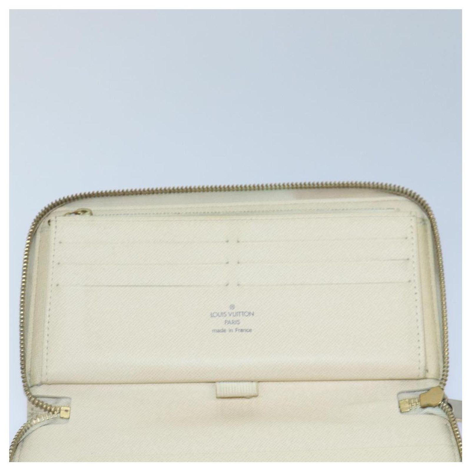 LOUIS VUITTON Damier Azur Zippy Organizer Long Wallet N60012  display picture 1