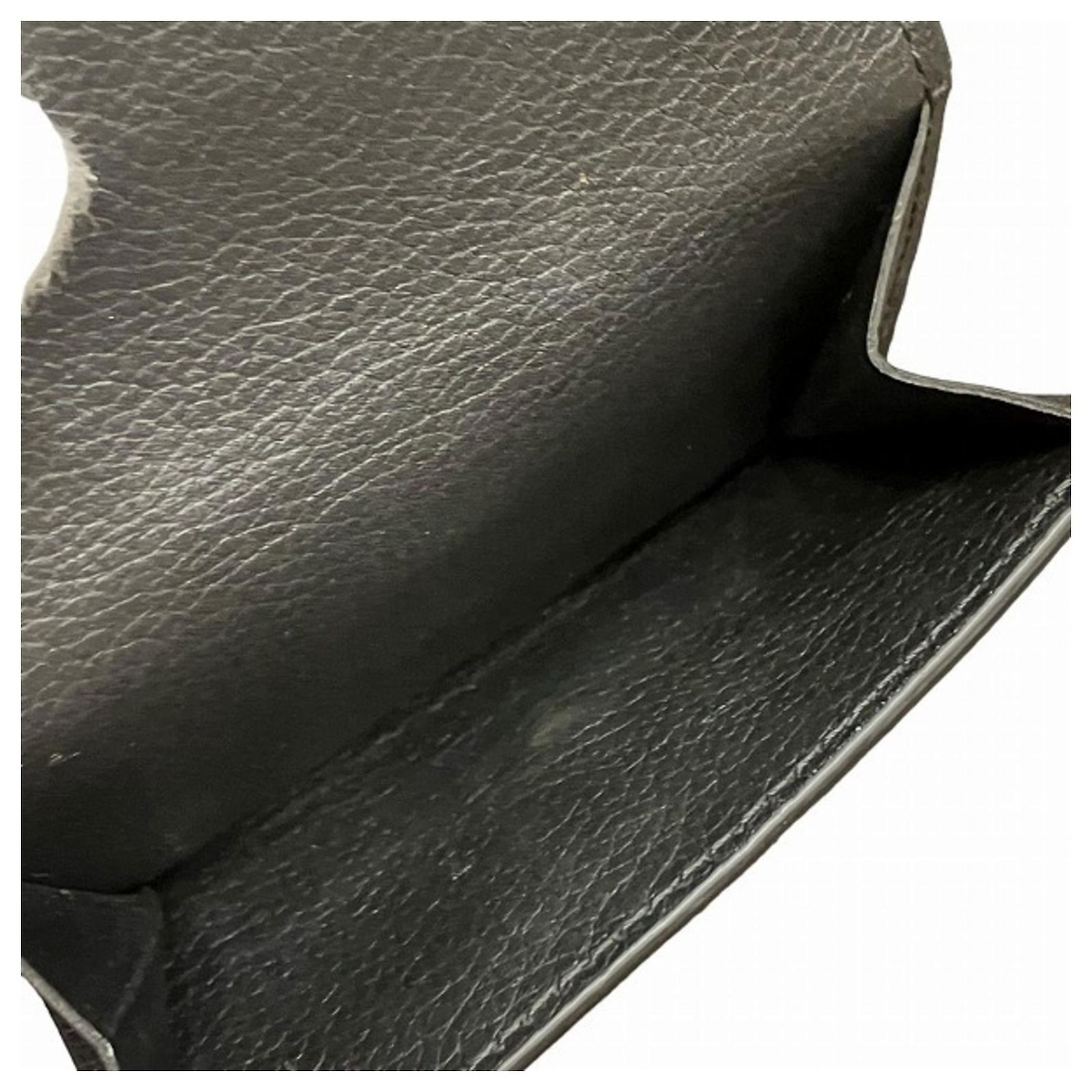 Louis Vuitton Taurillon Portefeuille Lock M63921 Noir Wallet Black 