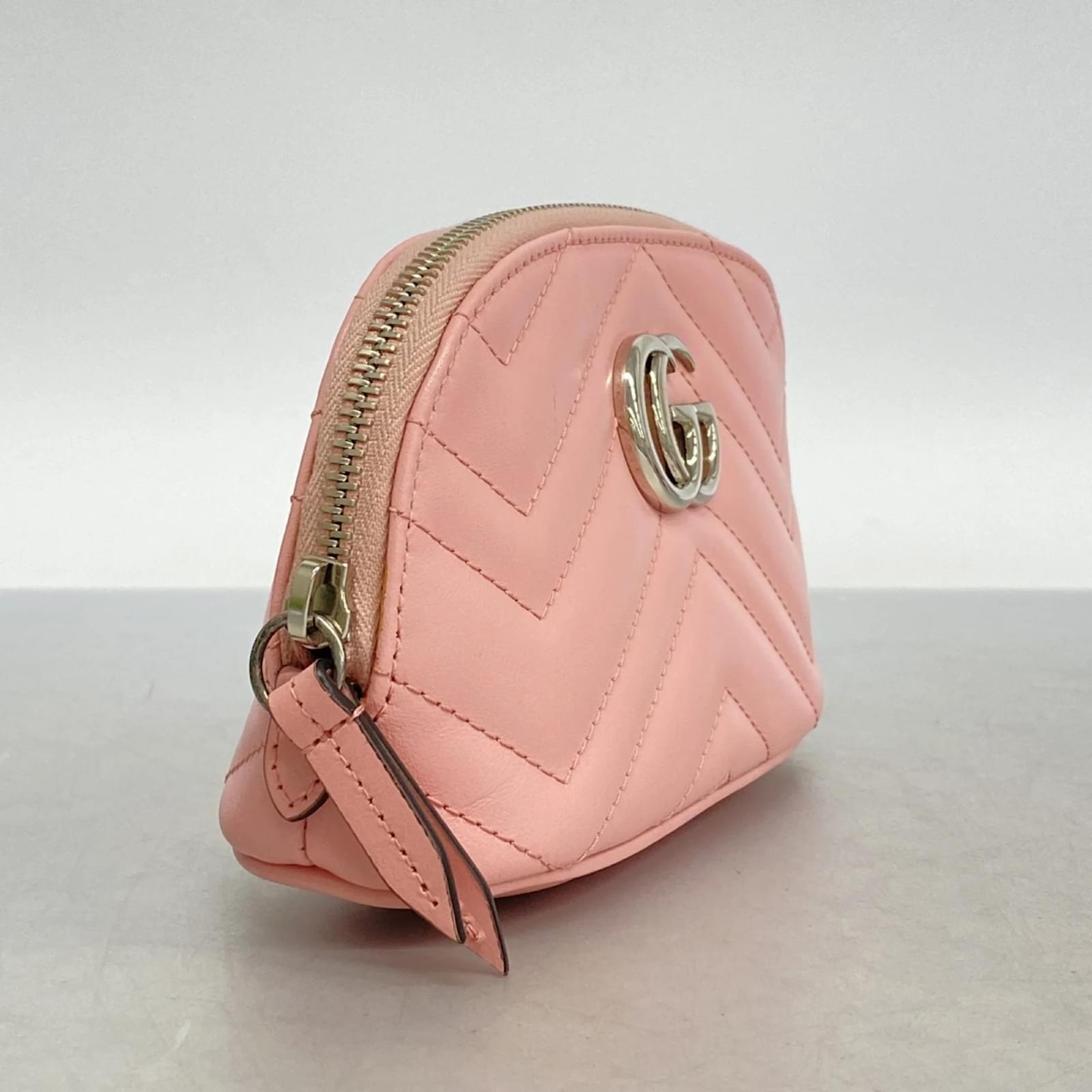 Bolso Gucci GG Marmont 625544 Cuero Rosa Mujer Joli
