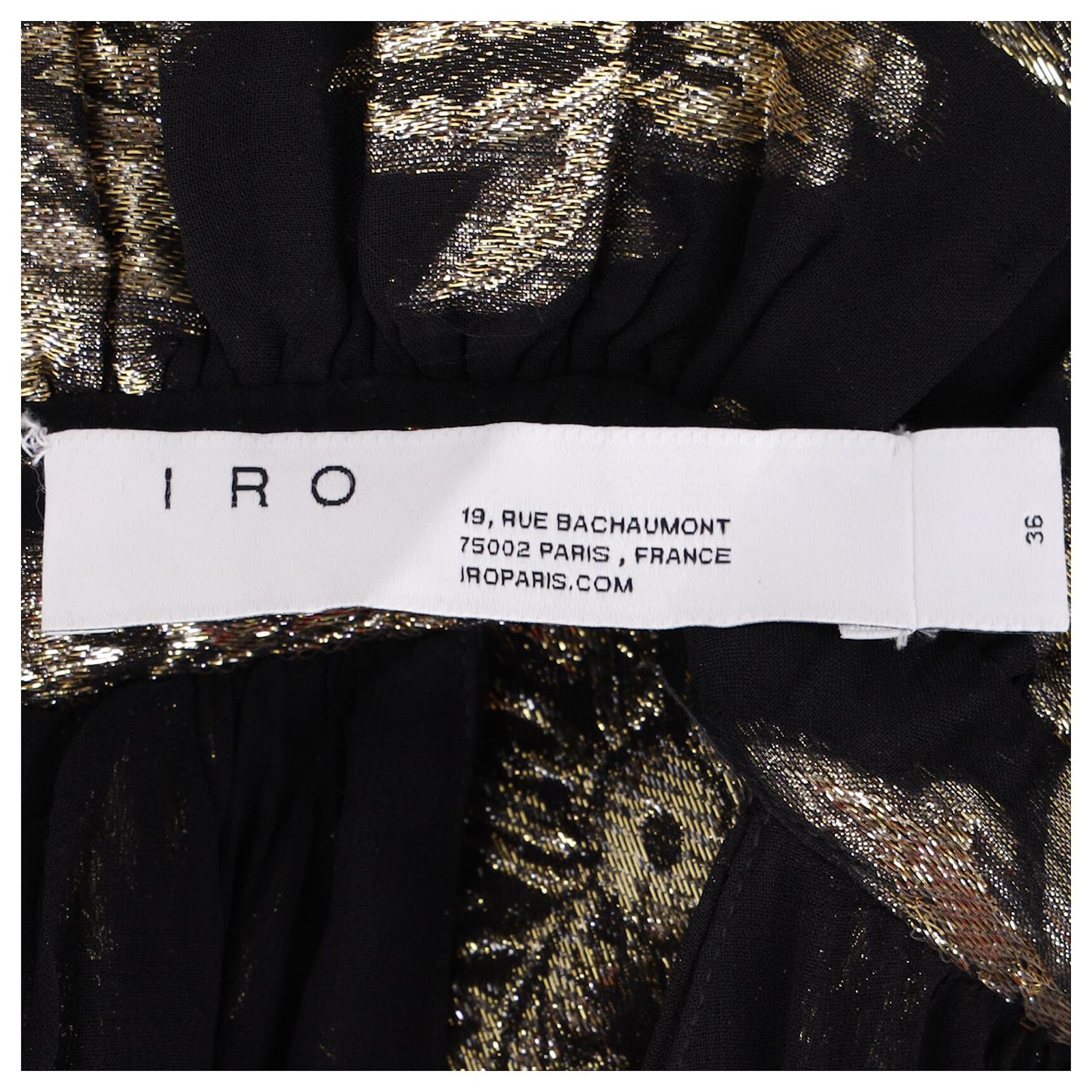 slim fit dress slacks IRO Hadjia Dress  Mikinola