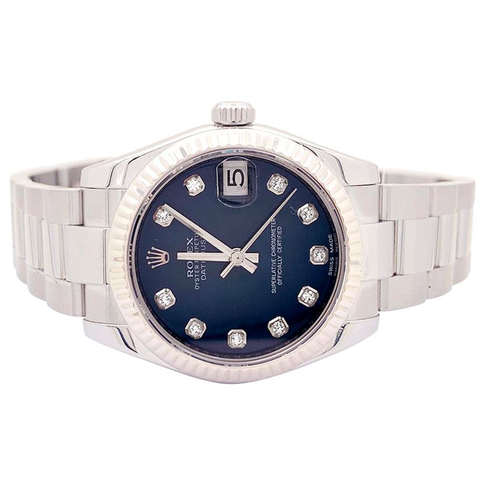 Rolex 'Datejust' watch, steel, diamonds. ref.1629668 - Joli Closet