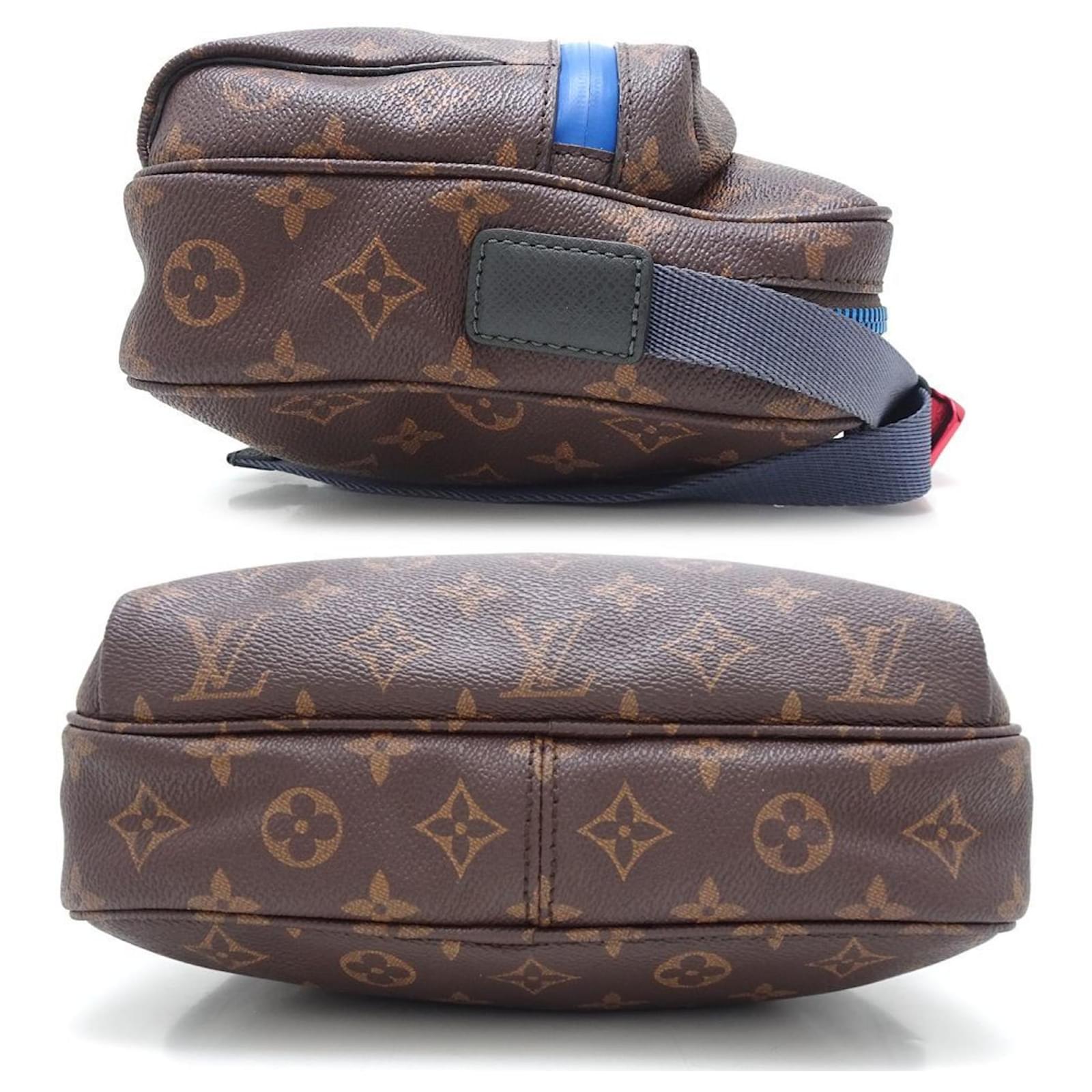 Louis Vuitton Monogram PM M43843 Shoulder Bag Brown Cloth ref