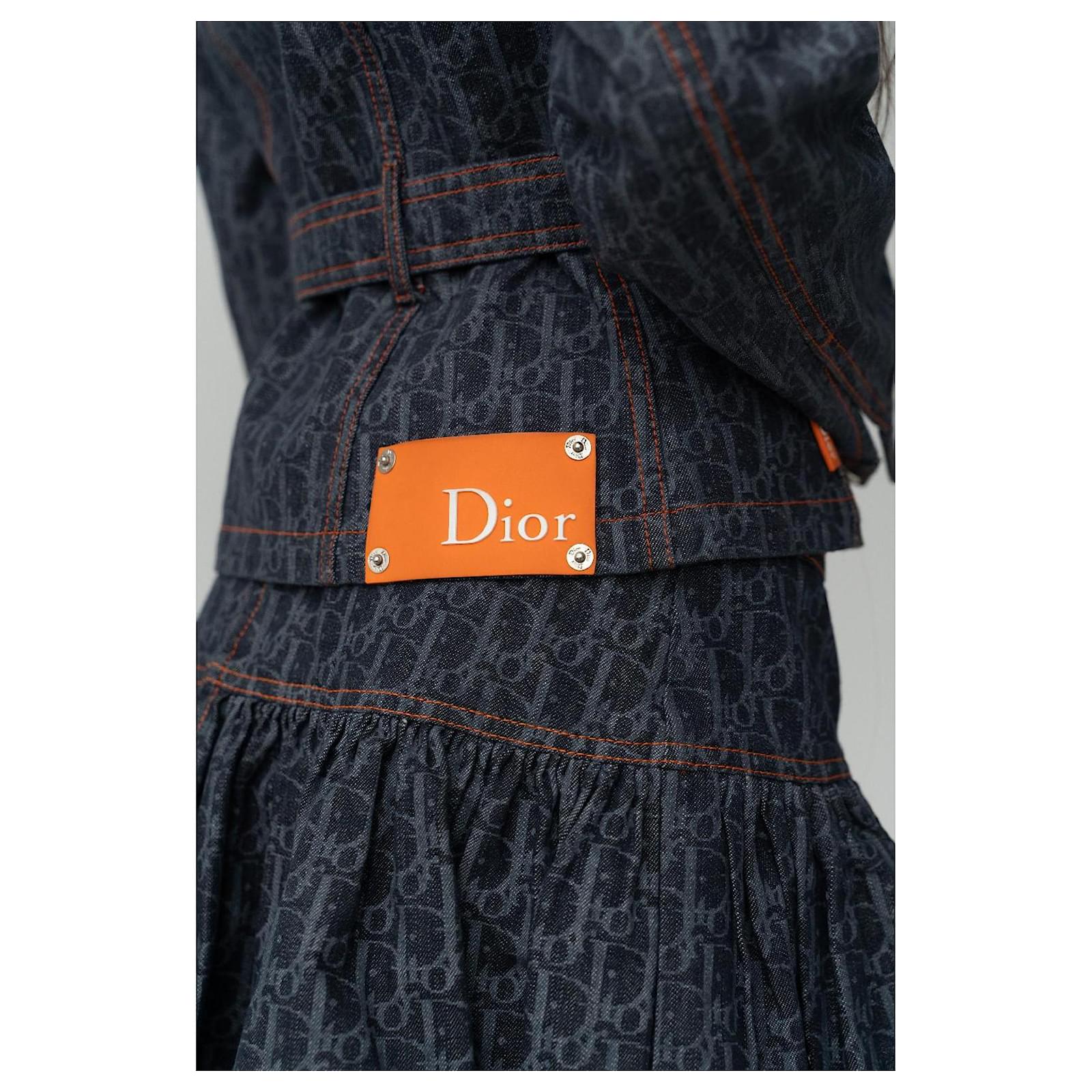 Christian Dior Flight John Galliano 2006 jacket skirt suit