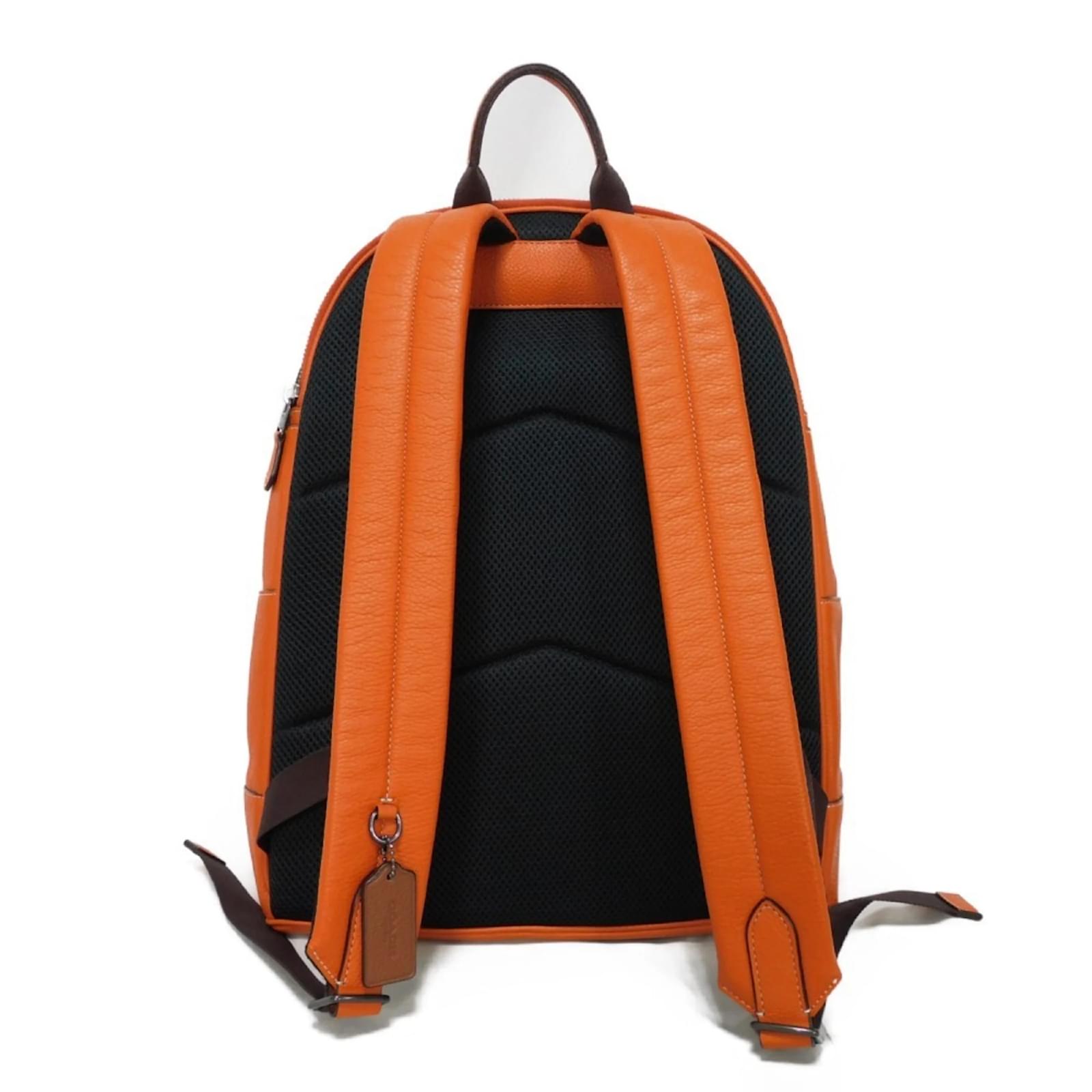 burnt orange laptop backpack Urban Pack resistant polyester and the finest eco Carry-On Travel Backpack (38L)