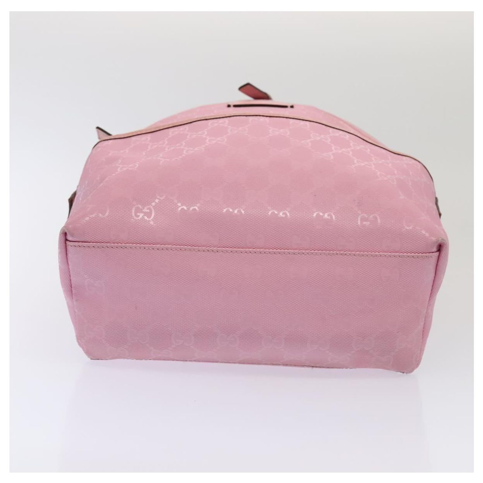 GUCCI GG Canvas Backpack Pink Silver 271327 Auth 88181  display picture 2