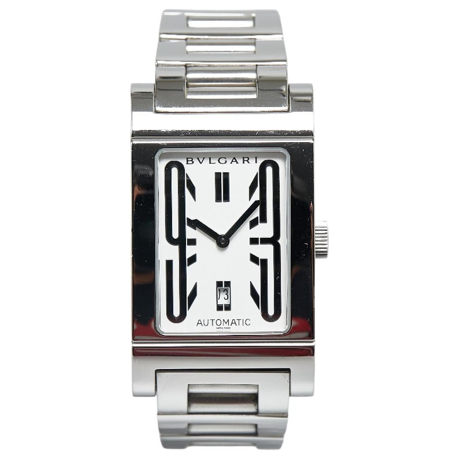 稼働 BVLGARI Rettangolo automatic Bulgari Bvlgari Rettangolo Automatic Wristwatch ref.1507242