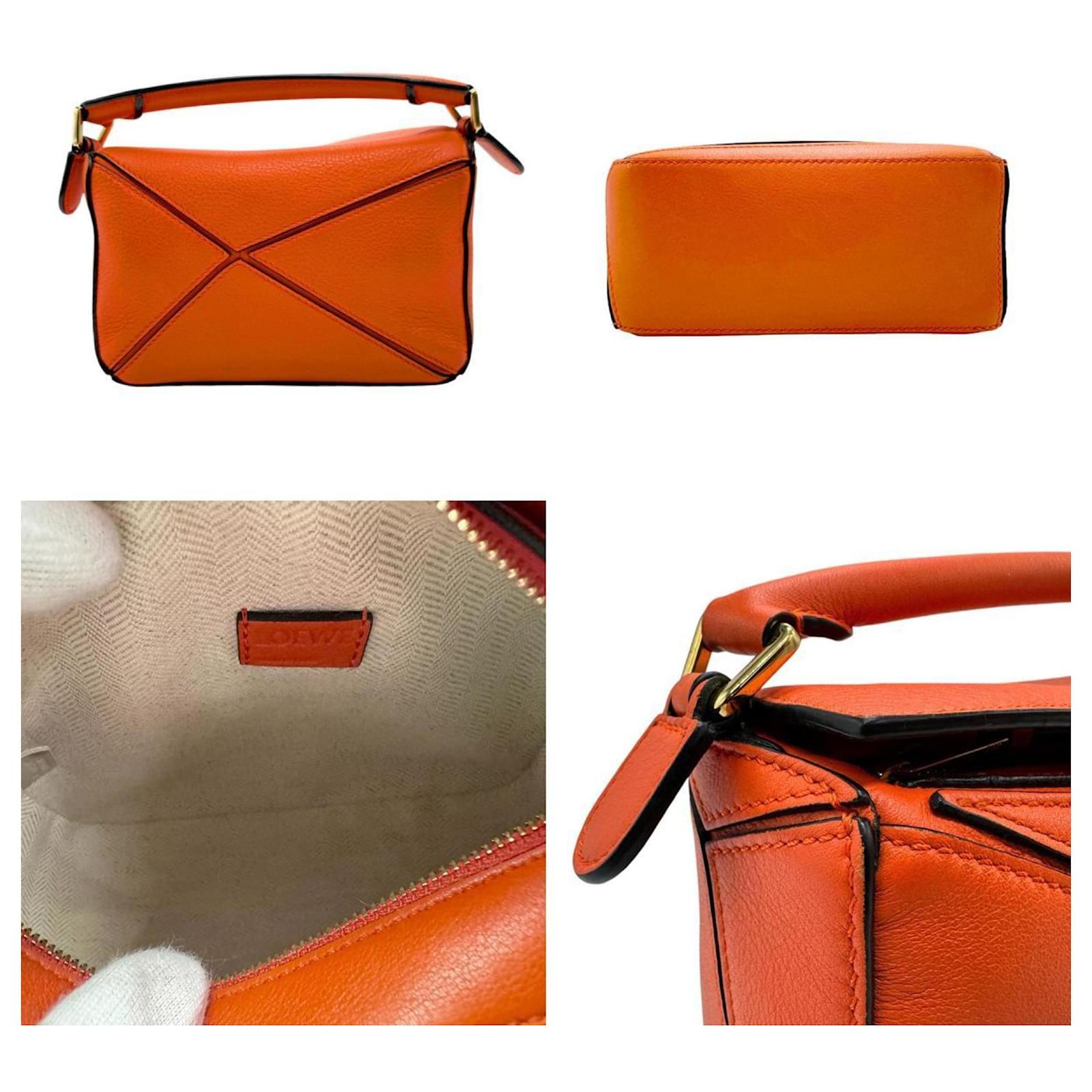 ロエベ LOEWE Bolso paula puzzl naranja ロエベ LOEWE Bolso paula puzzl naranja（Paula's Ibiza Puzzle