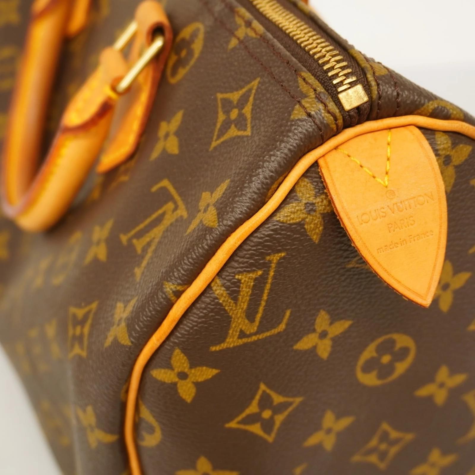 Louis Vuitton Monogram Speedy 30 Handbag Brown ref.JC1632845 (Sold