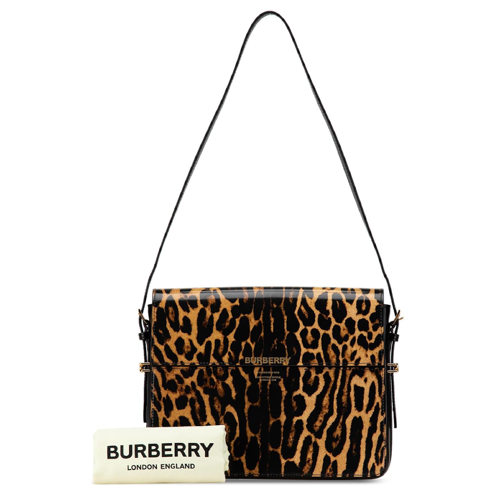 Leopard burberry bag online