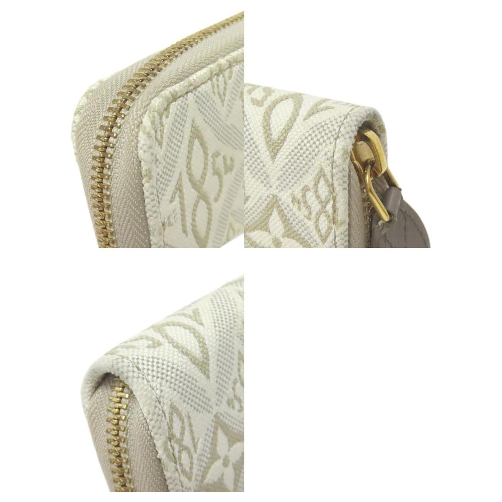 Louis Vuitton M81172 Zippy Wallet SINCE1854 White Patent