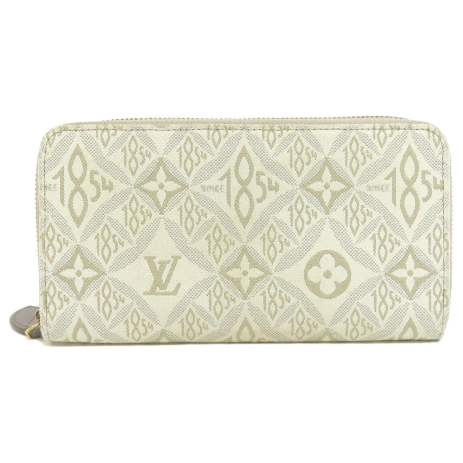 Louis Vuitton M81172 Zippy Wallet SINCE1854 White Patent