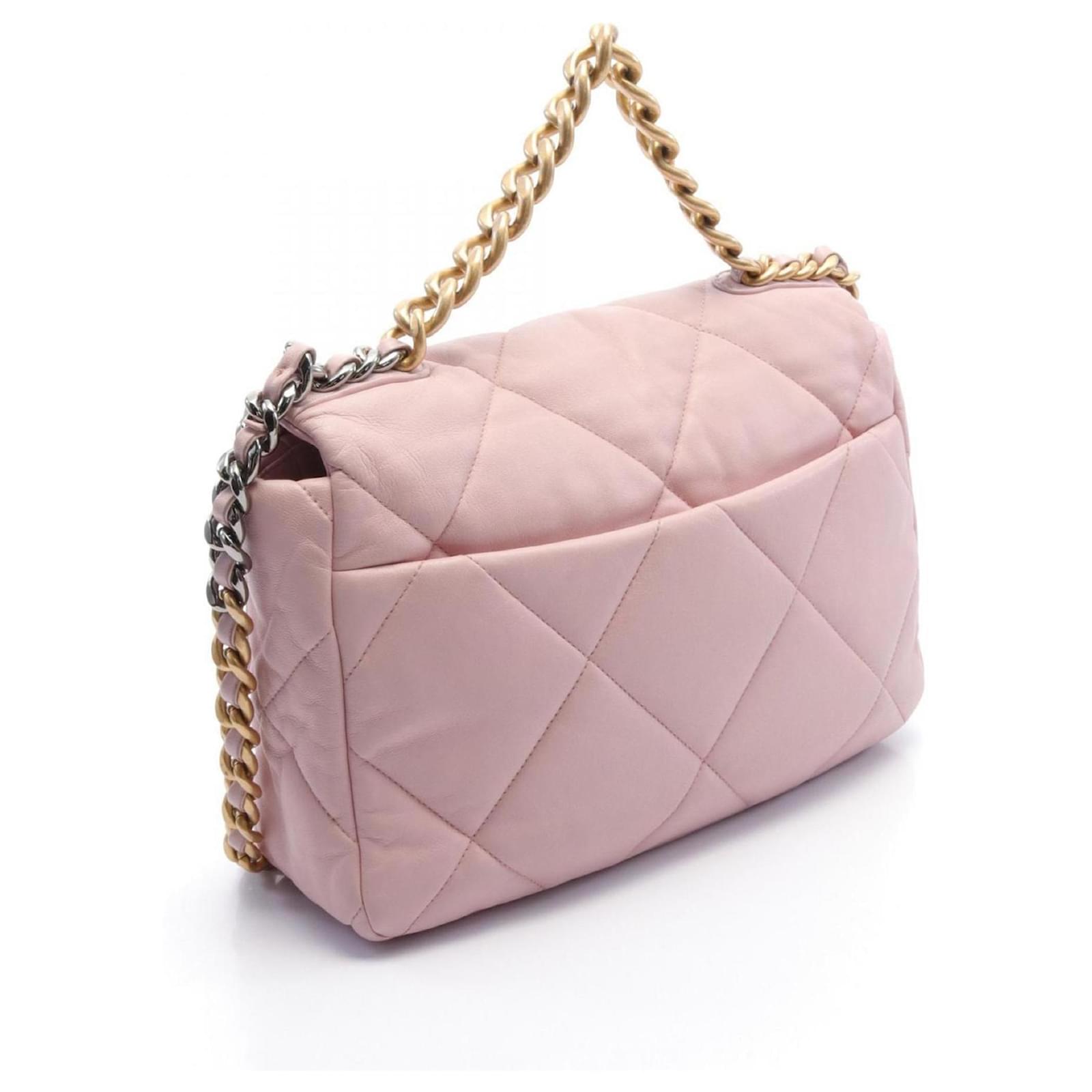 Light Pink Chanel 19 Bag Colours Chanel 19 Disneuf Matelasse