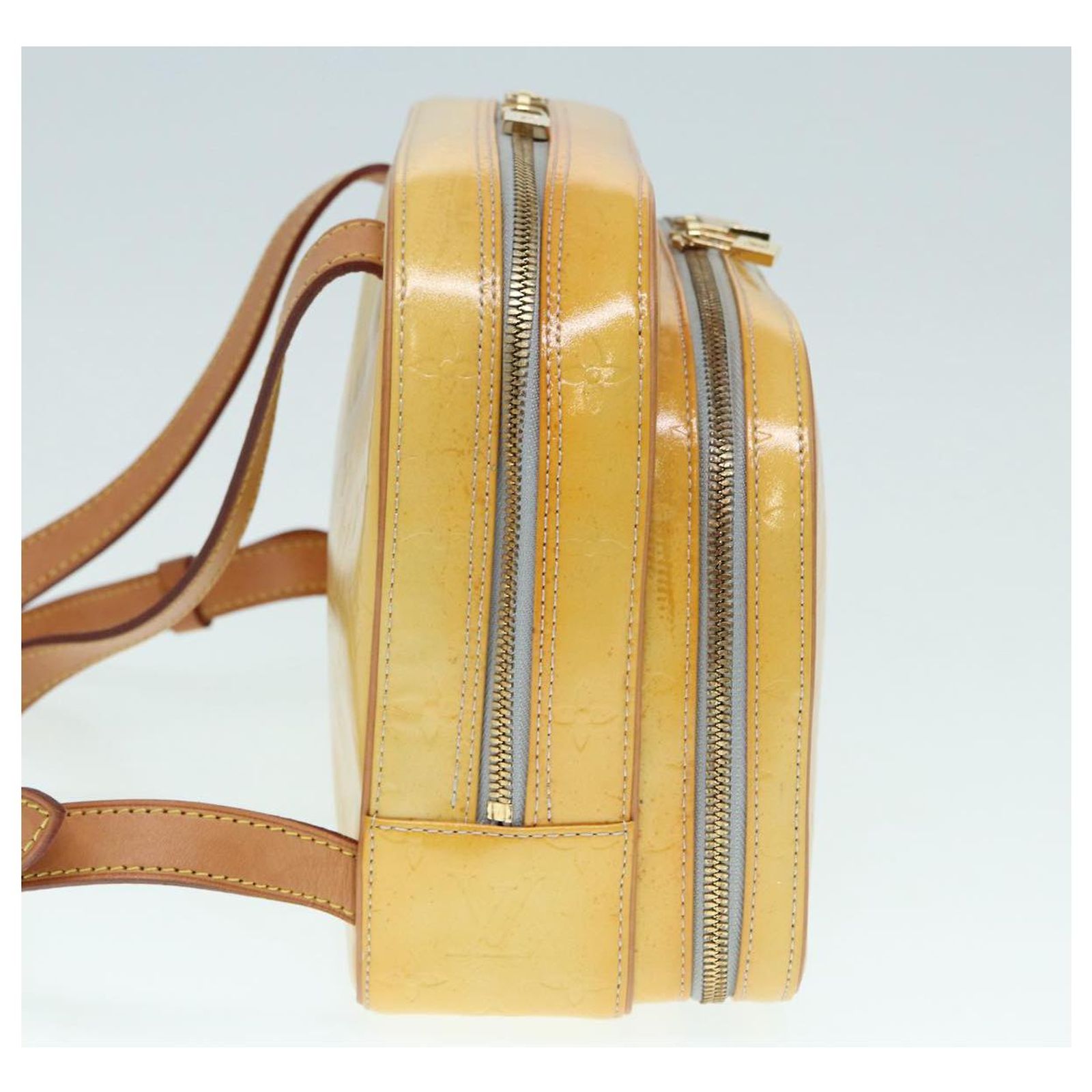 LOUIS VUITTON Monogram Vernis Marley Backpack Gris M91038 LV Auth 147135 Louis Vuitton LOUIS VUITTON Monogram Vernis Marley Backpack  main image 2