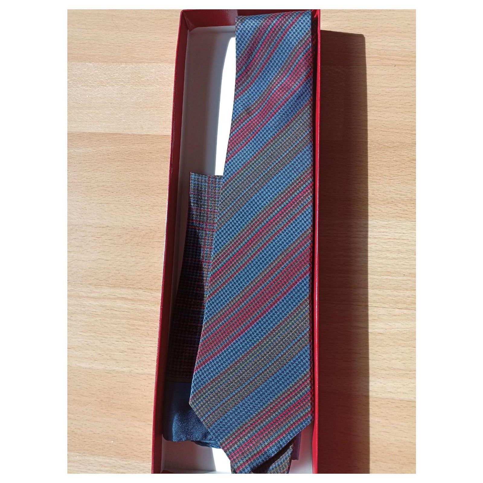 Lot De 6 Cravates LANVIN 100% Soie - Collector - Multicolore - Fabriqué En France - Style Créateur