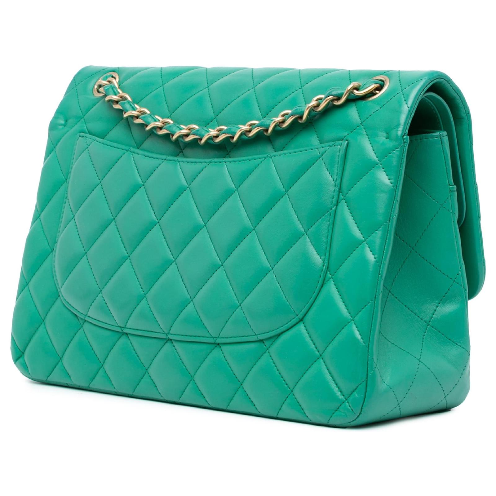 Borse in pelle CHANEL Verde Joli Closet