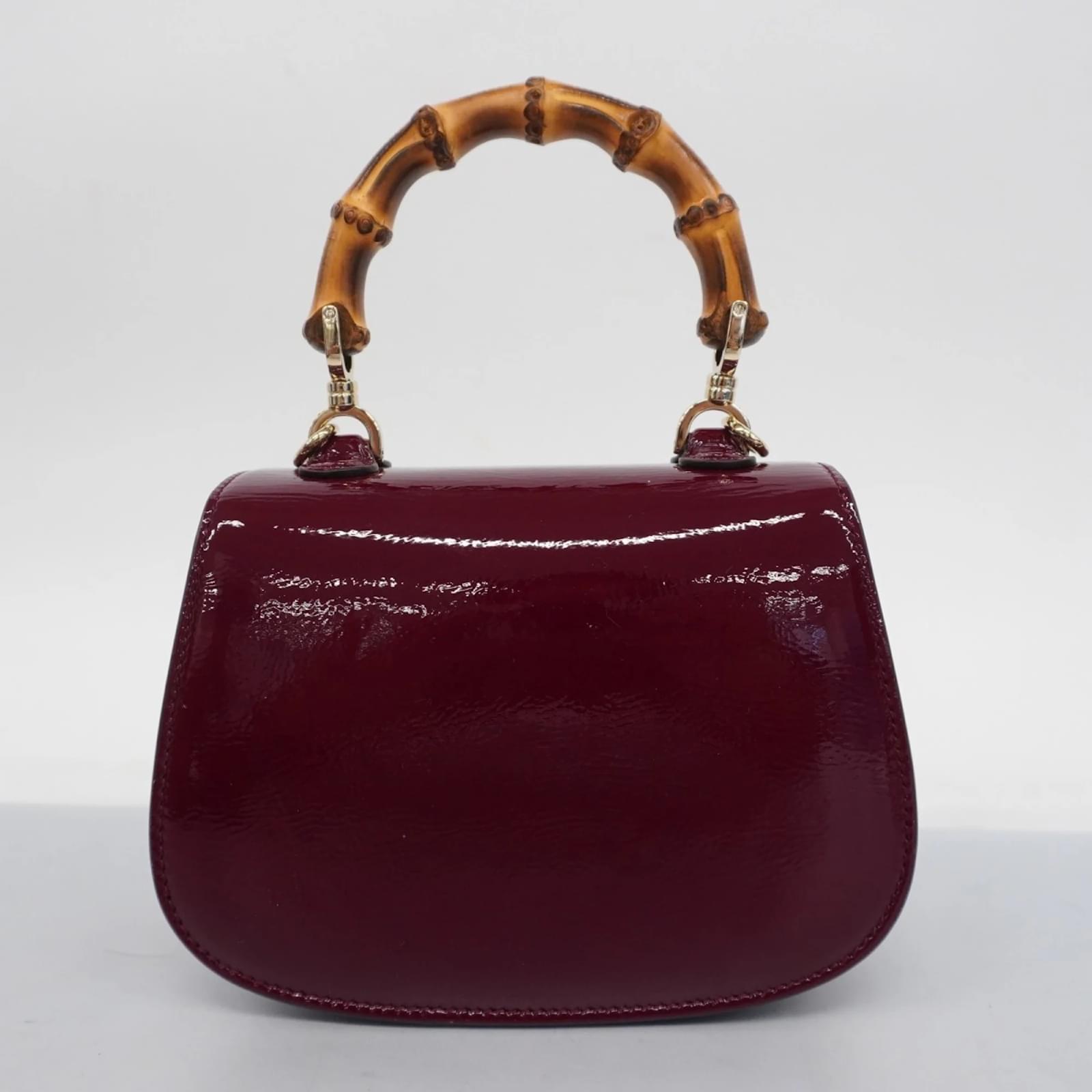 Gucci Handbag Bamboo 786482 Dark red ref.JC1639036 (Sold) - Joli