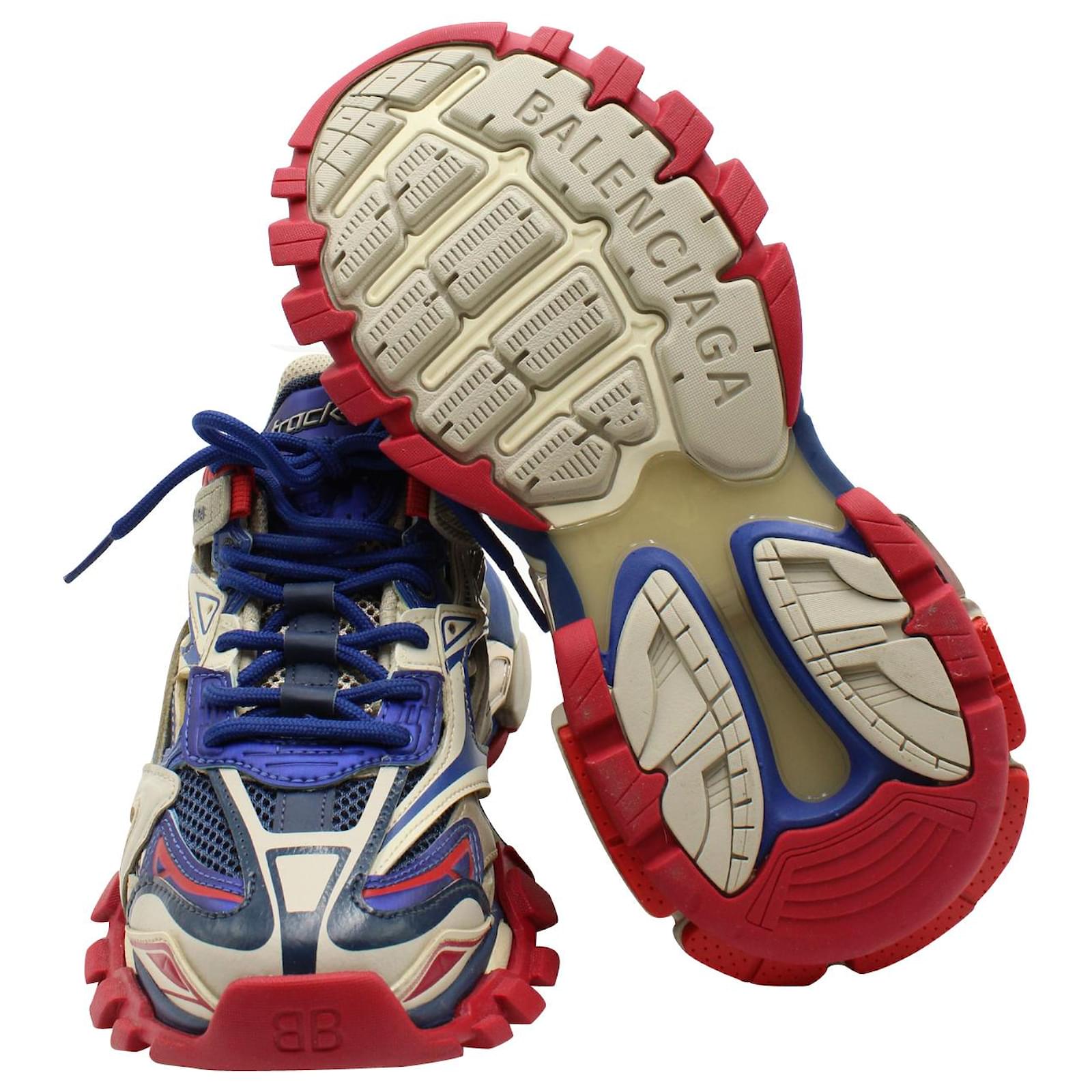 靴 BALENCIAGA Truck 2 Multi Color Sneakers Balenciaga Track.2 Multicolor Men's - 568614W2GN37560 - US